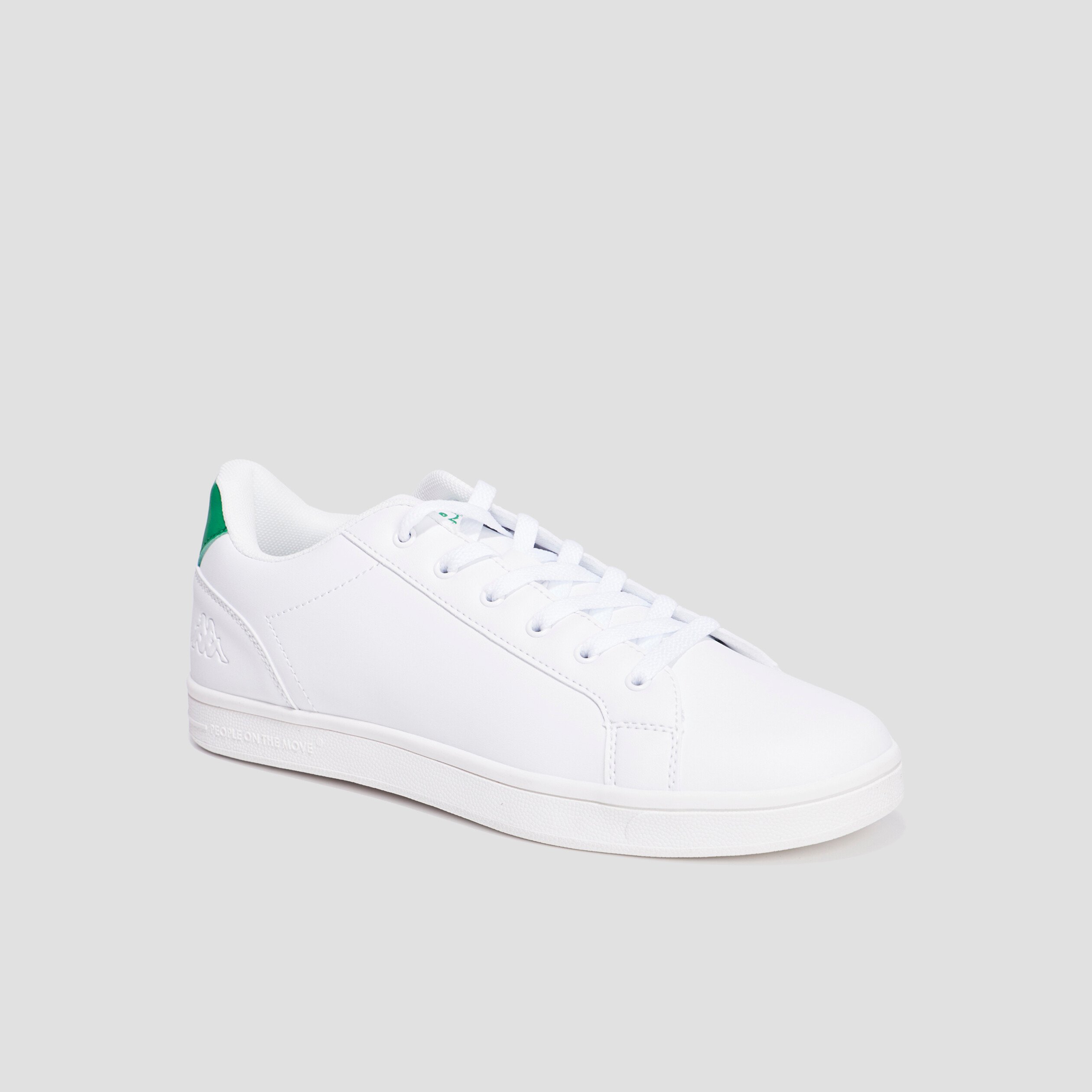 Tennis basses à lacets Kappa Galter blanc homme