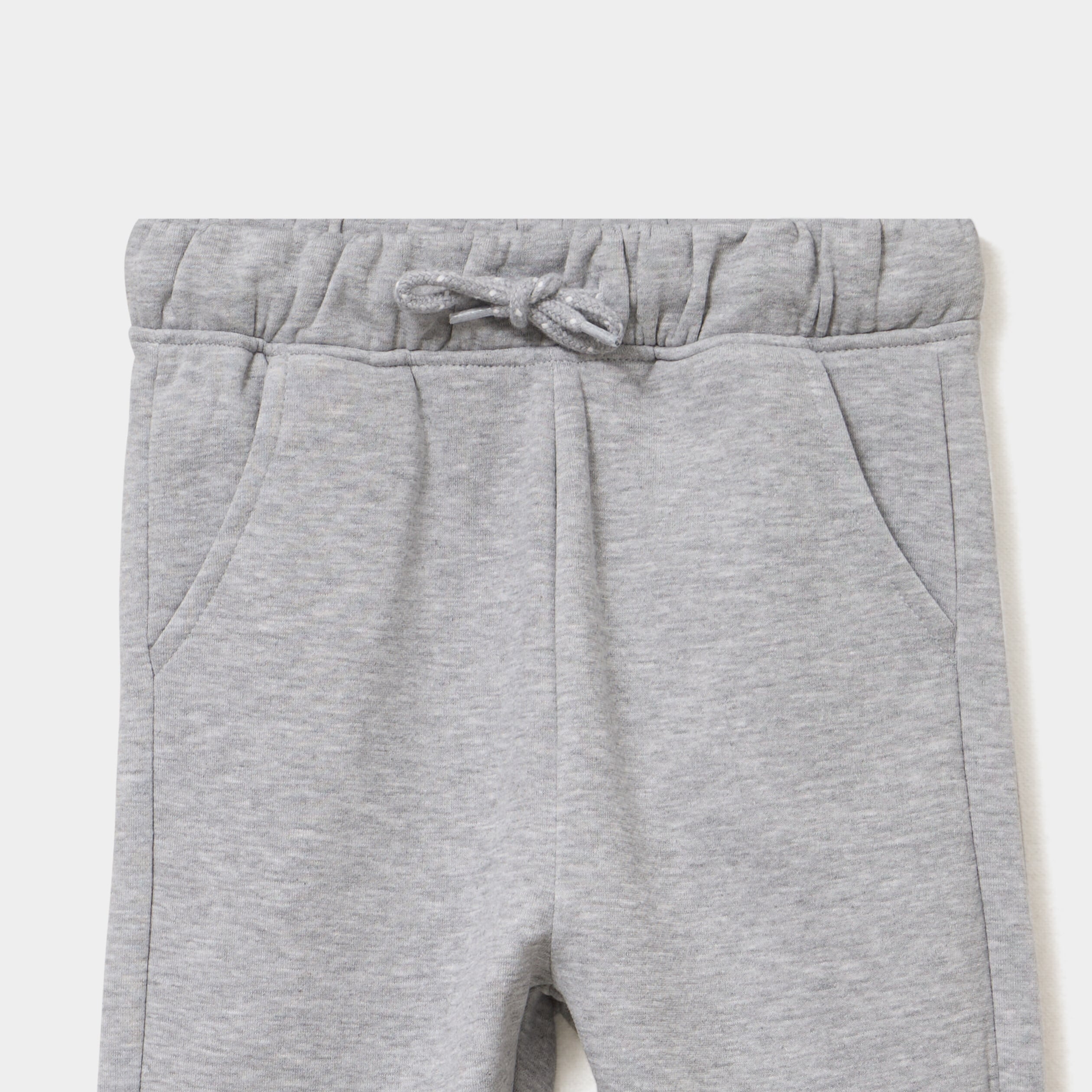 Pantalon jogging regular 2 poches gris clair gar&ccedil;on