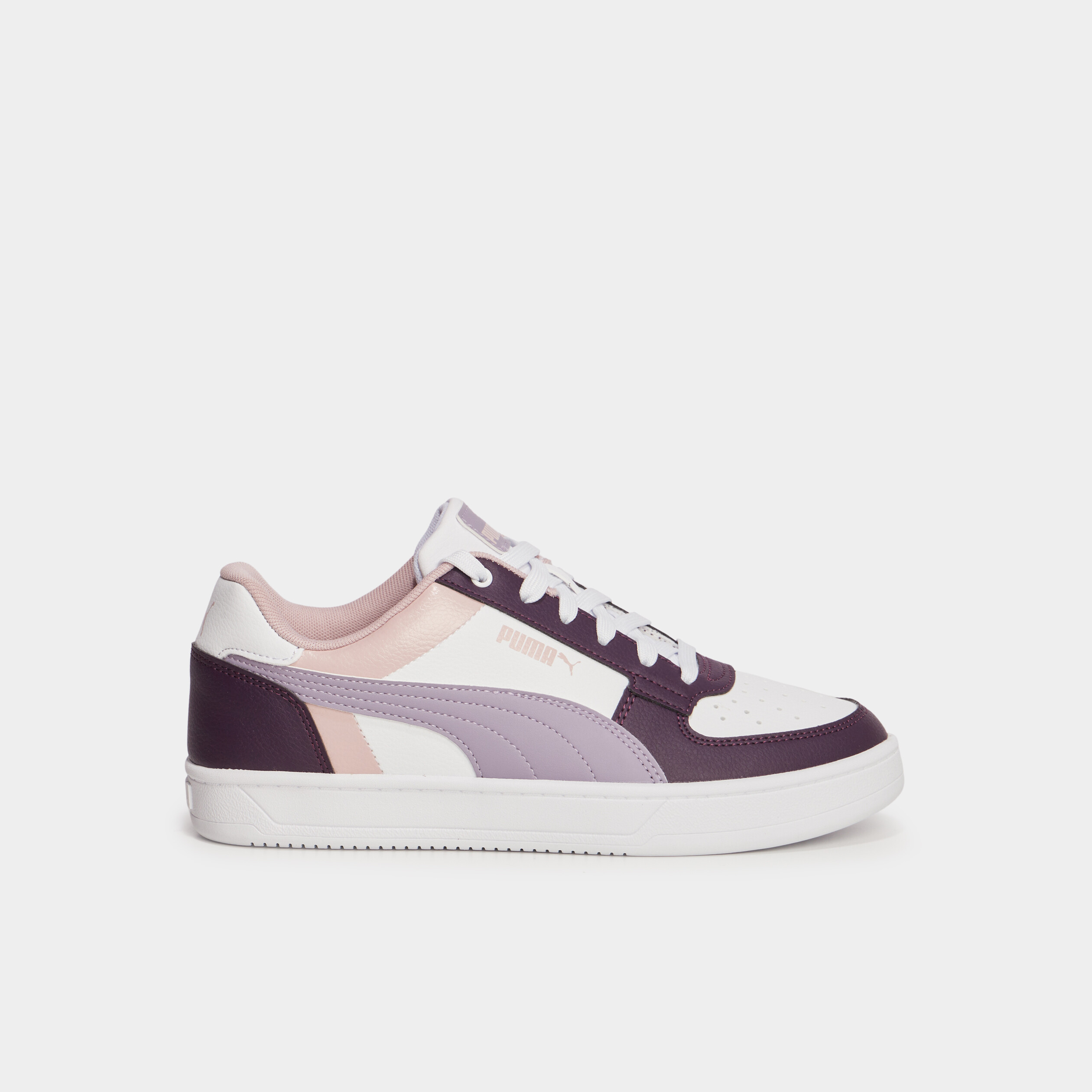 tennis basses a lacets puma caven bulk prune fille Tennis basses à lacets Puma Caven Bulk prune fille
