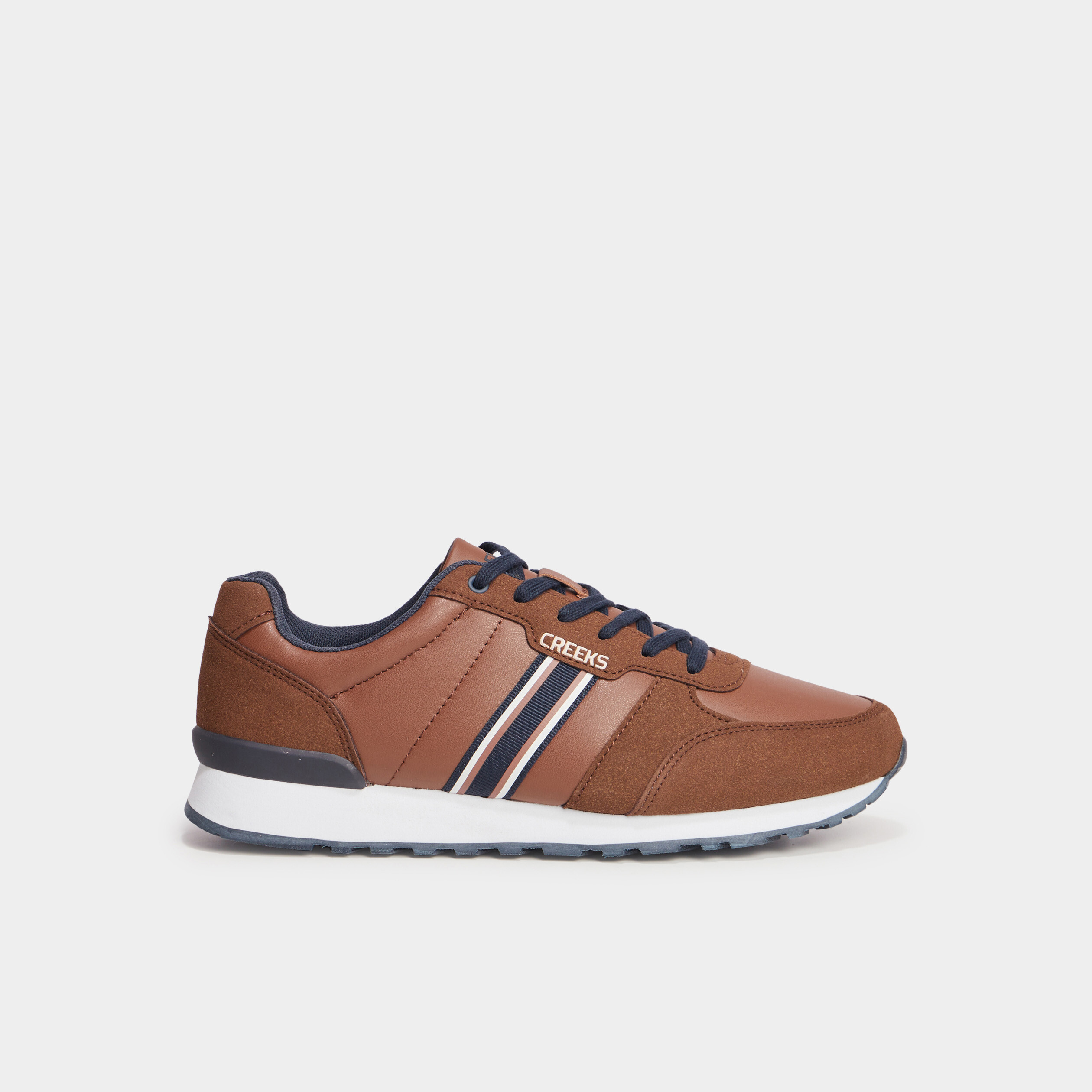 baskets running a lacets marron homme Baskets running à lacets marron homme