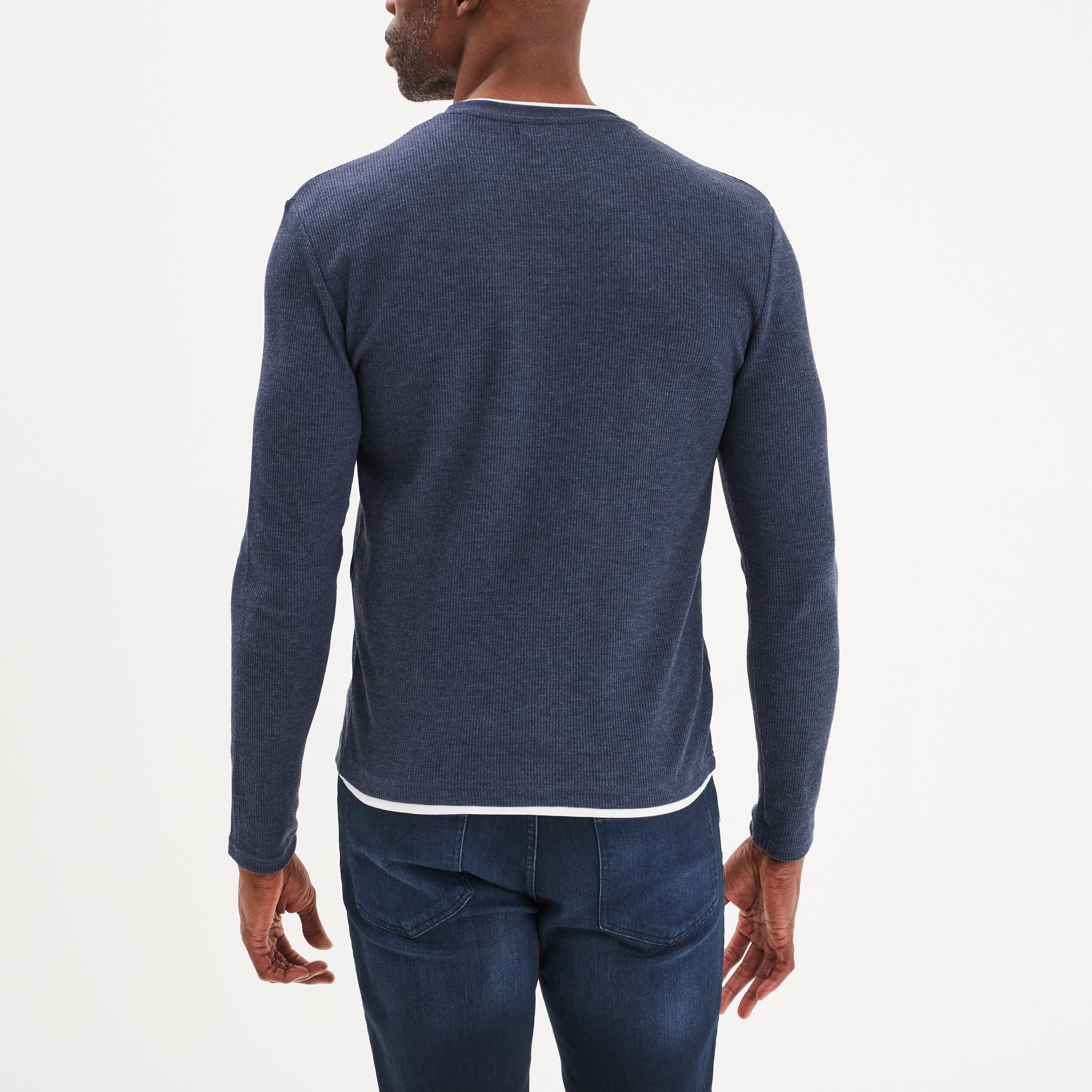 t shirt col rond creeks bleu marine homme T-shirt col rond Creeks bleu marine homme