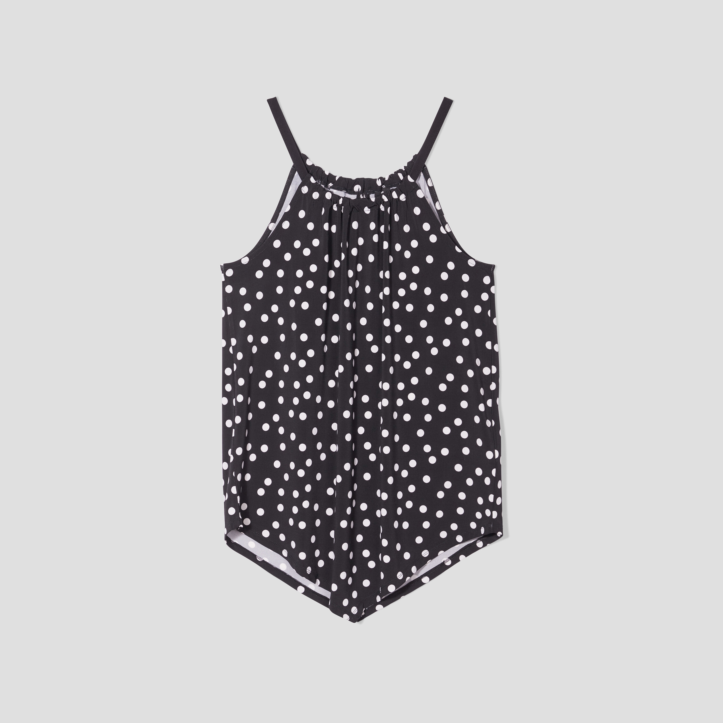 debardeur asymetrique mosquitos noir femme Débardeur asymétrique Mosquitos noir femme