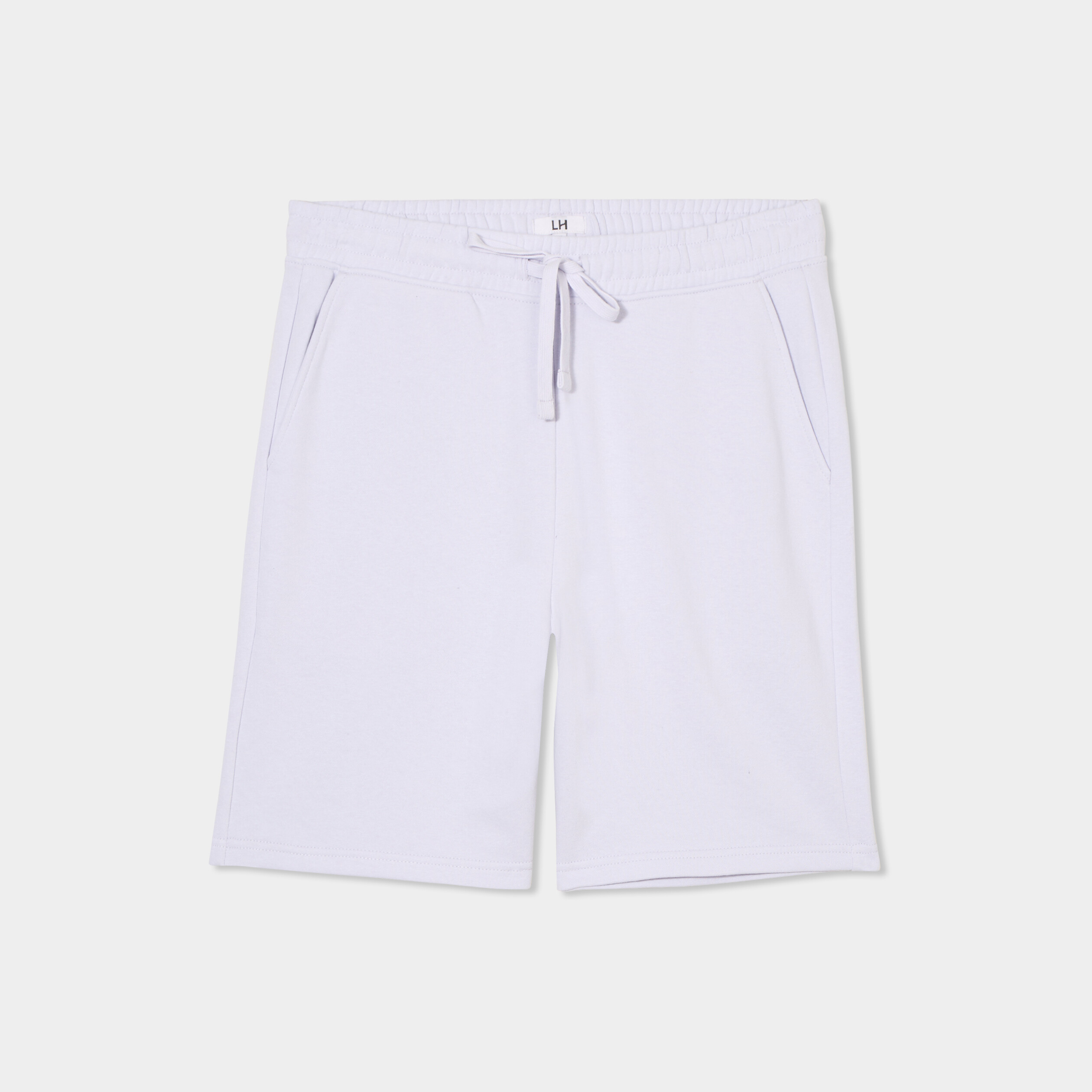 short de jogging en molleton parme homme Short de jogging en molleton parme homme