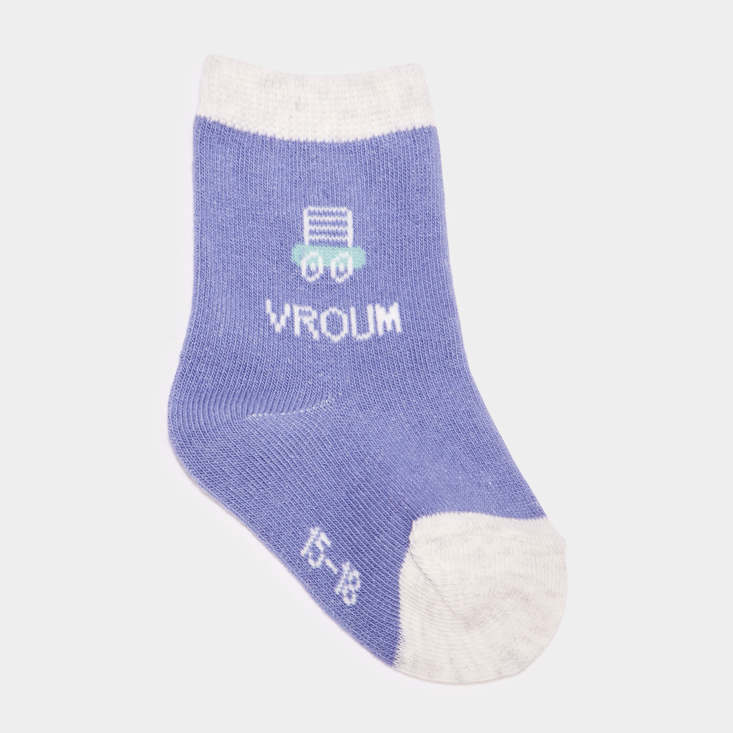 Lot 5 paires chaussettes coton multicolore b&eacute;b&eacute; gar&ccedil;on