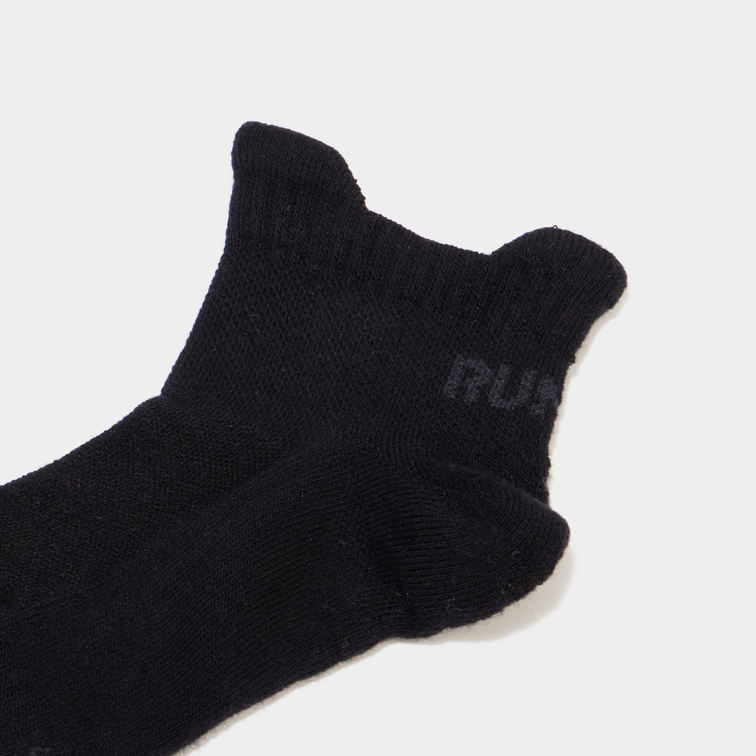 Lot 3 paires chaussettes invisibles noir homme