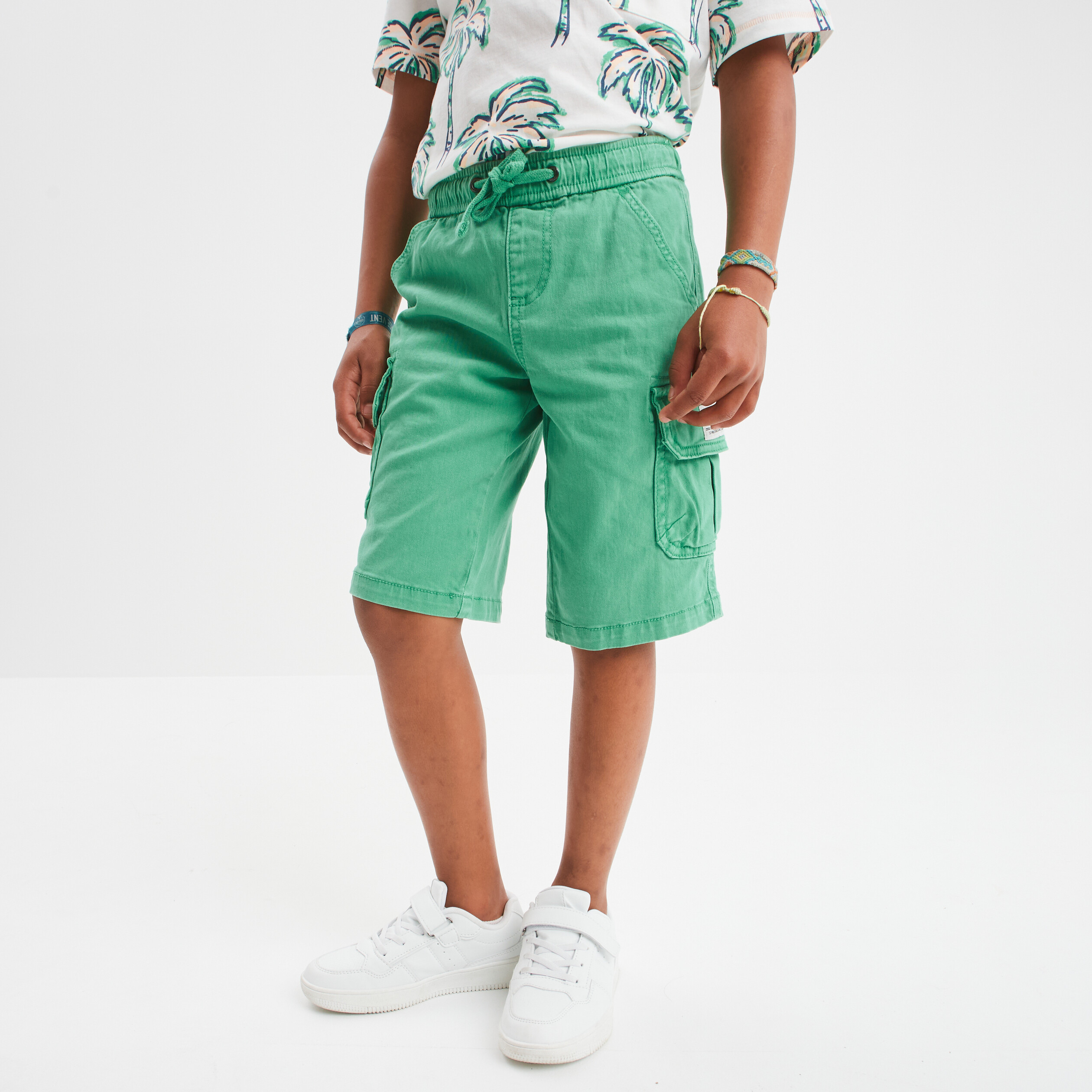 Short Cargo Hanna Andersson – Garçon – Taille 5-6 Ans (110) – Bleu