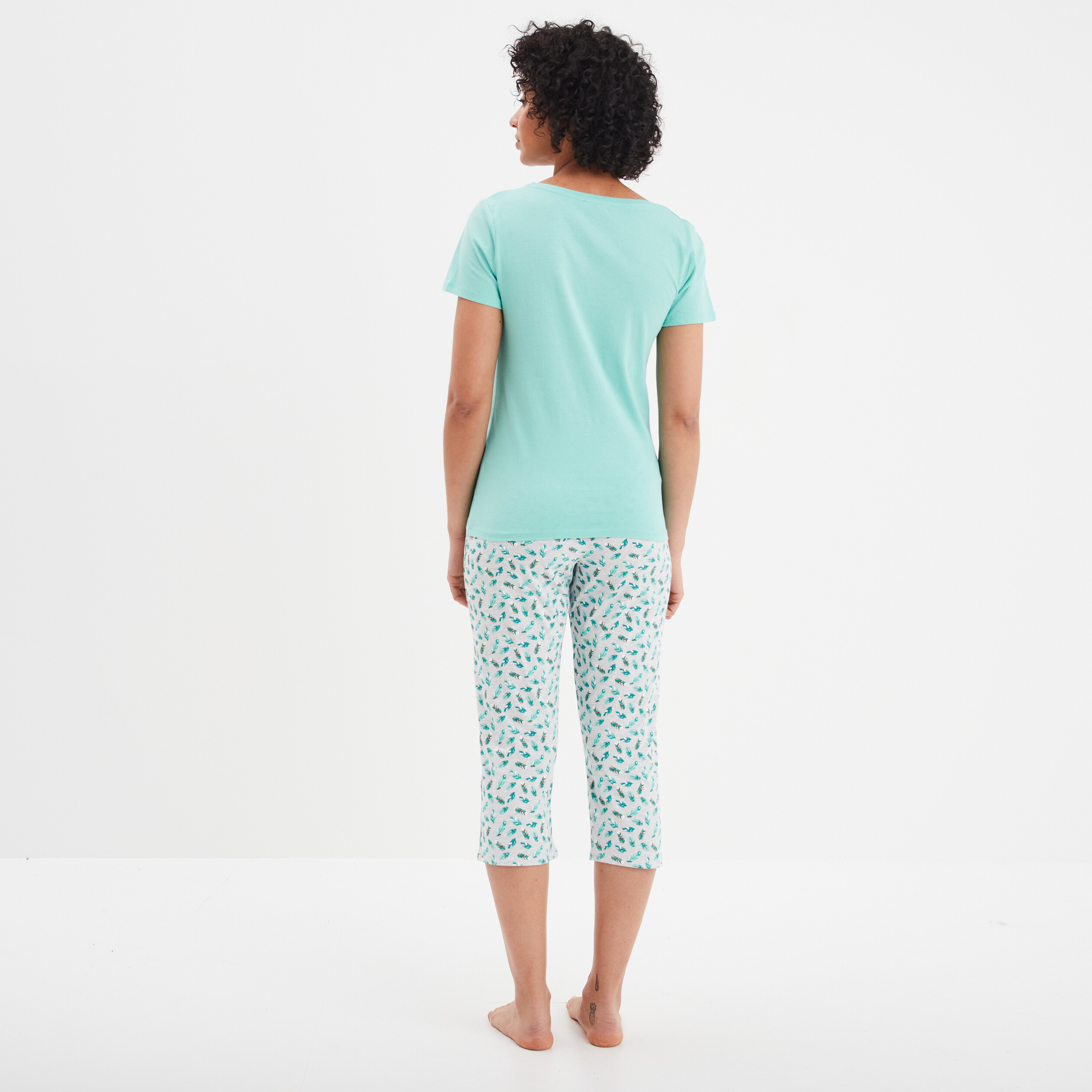 Pyjama Court En Satin Pour Femme - Haut Et Shorty été - Léger Et Confortable - 6