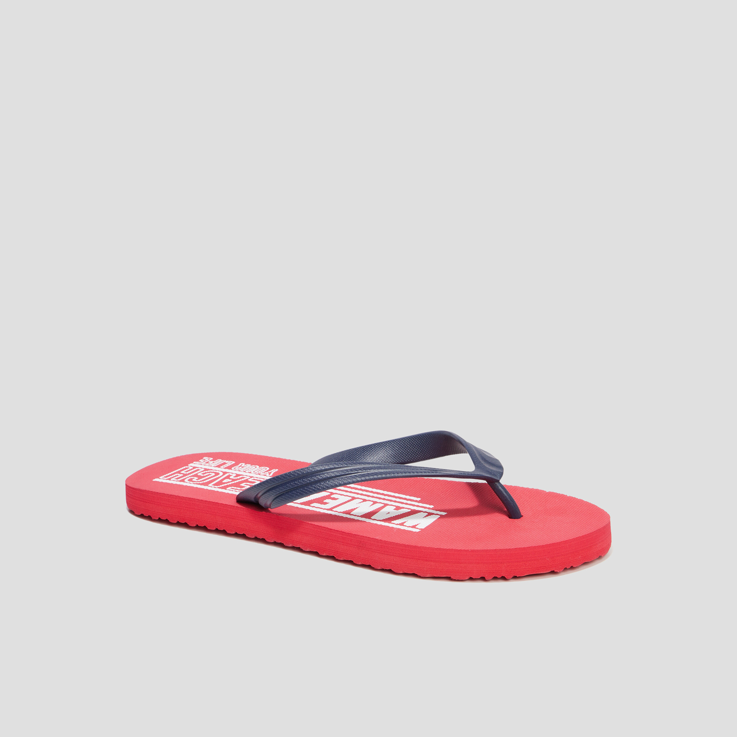 tongs rouge homme Tongs rouge homme