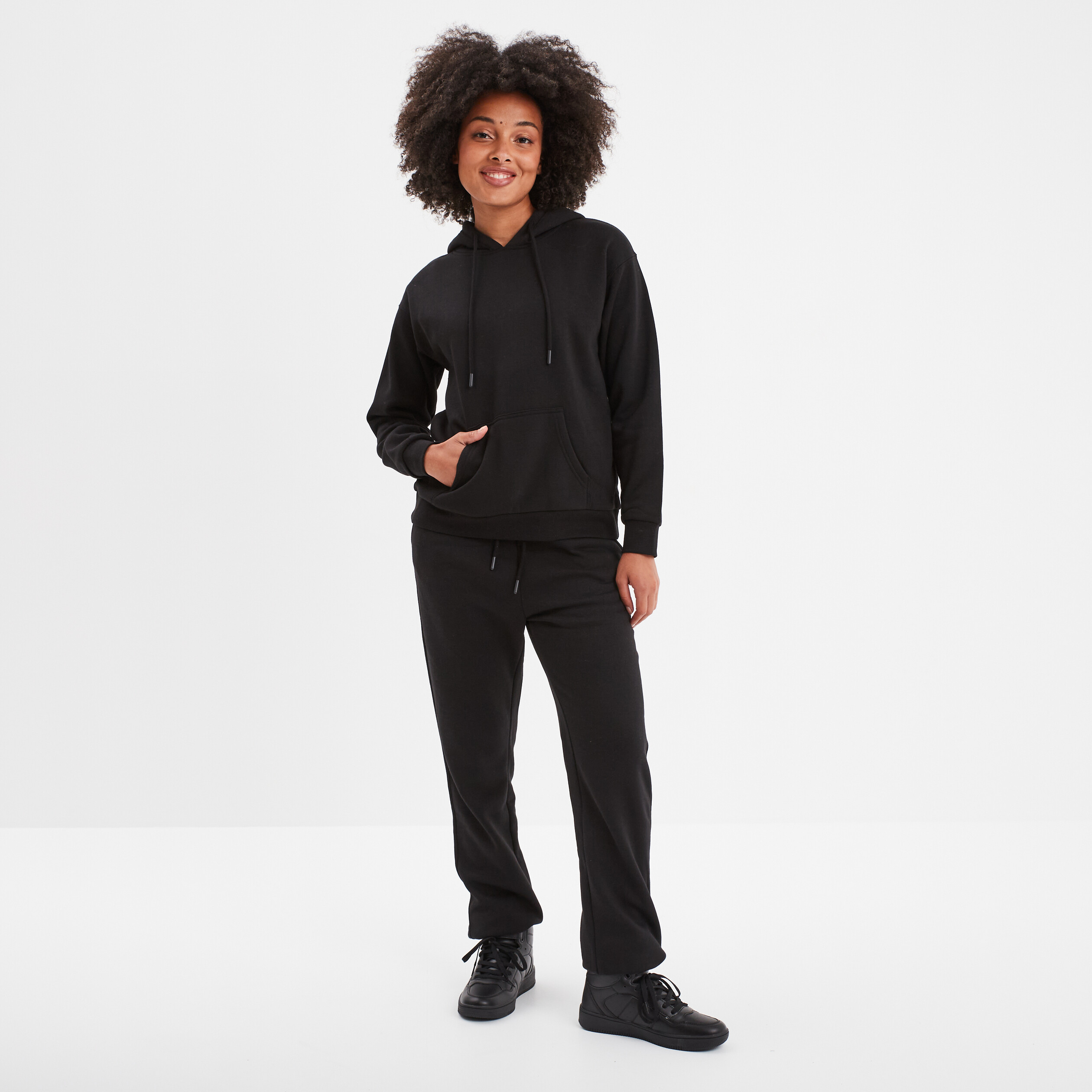 Pantalon droit en molleton homme Basic Small Logo