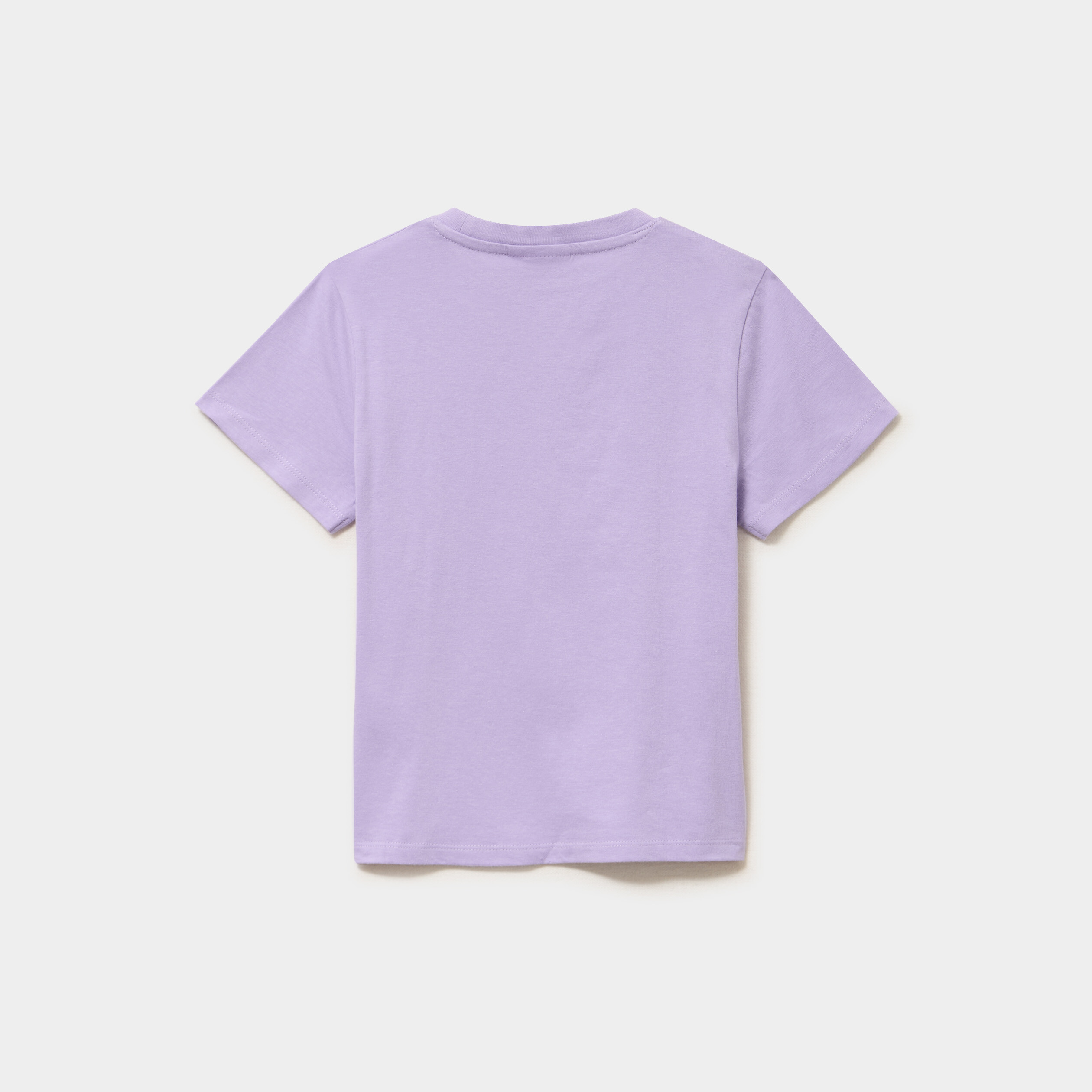T-shirt coton Hello Kitty Kuromi mauve fille