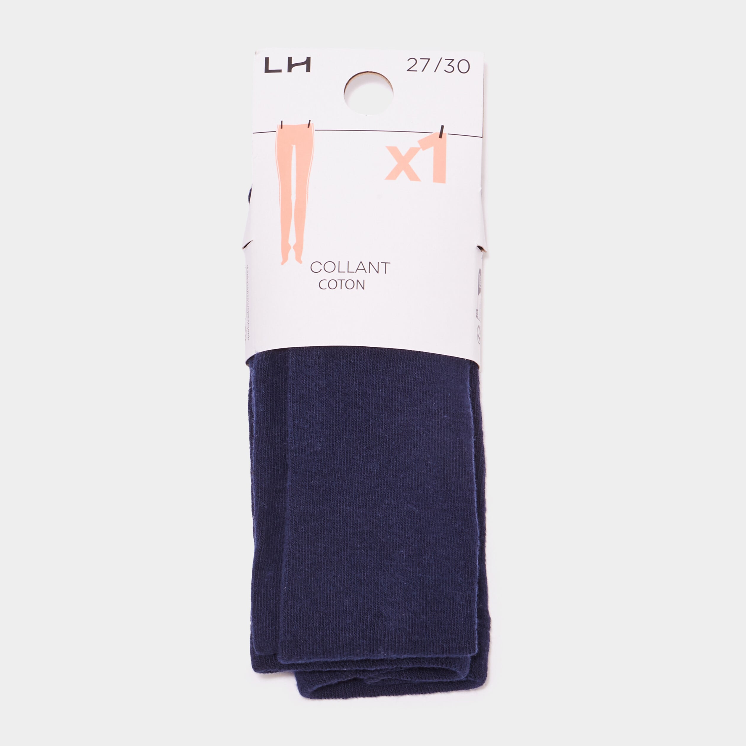 Collants bleu marine fille
