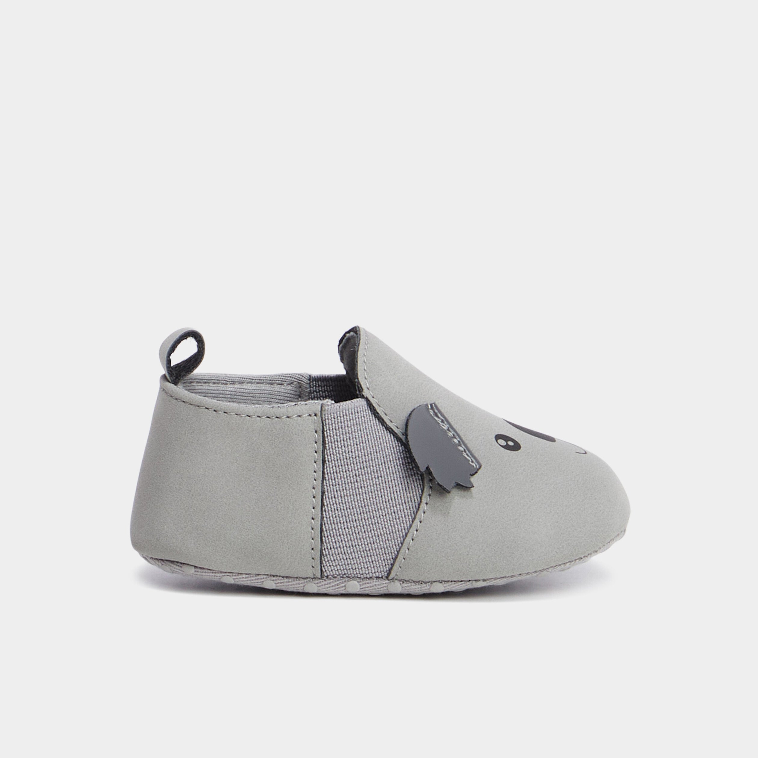 bottillons layette gris bebeg Bottillons layette gris bébé garçon