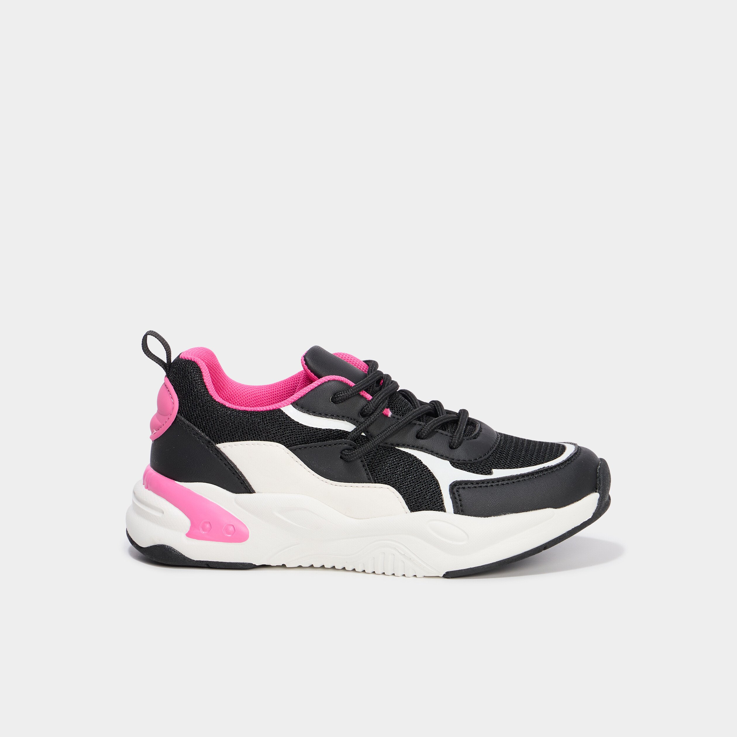 baskets running a lacets liberto noir fille Baskets running à lacets Liberto noir fille