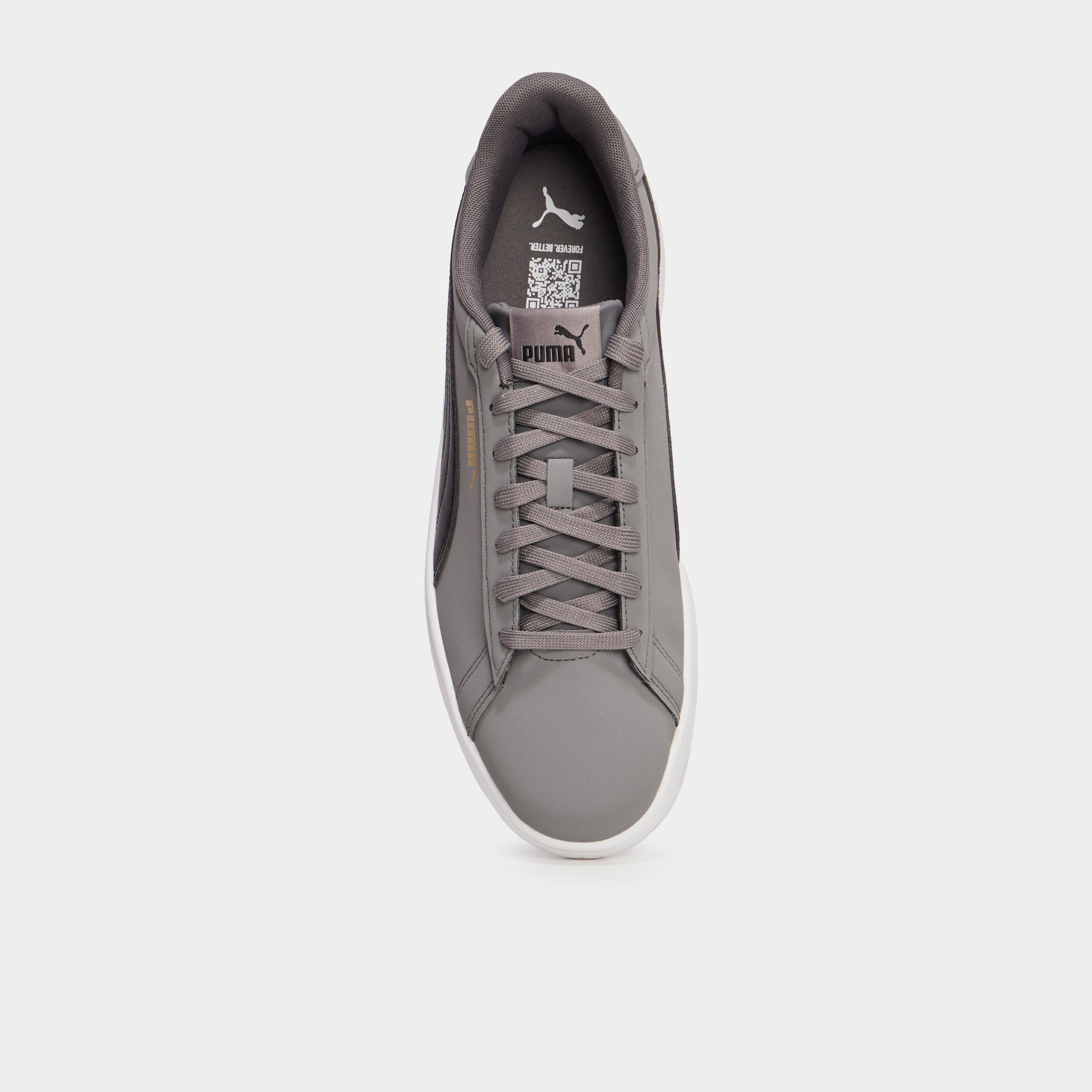 Tennis basses Puma Smash Buck V3 gris homme