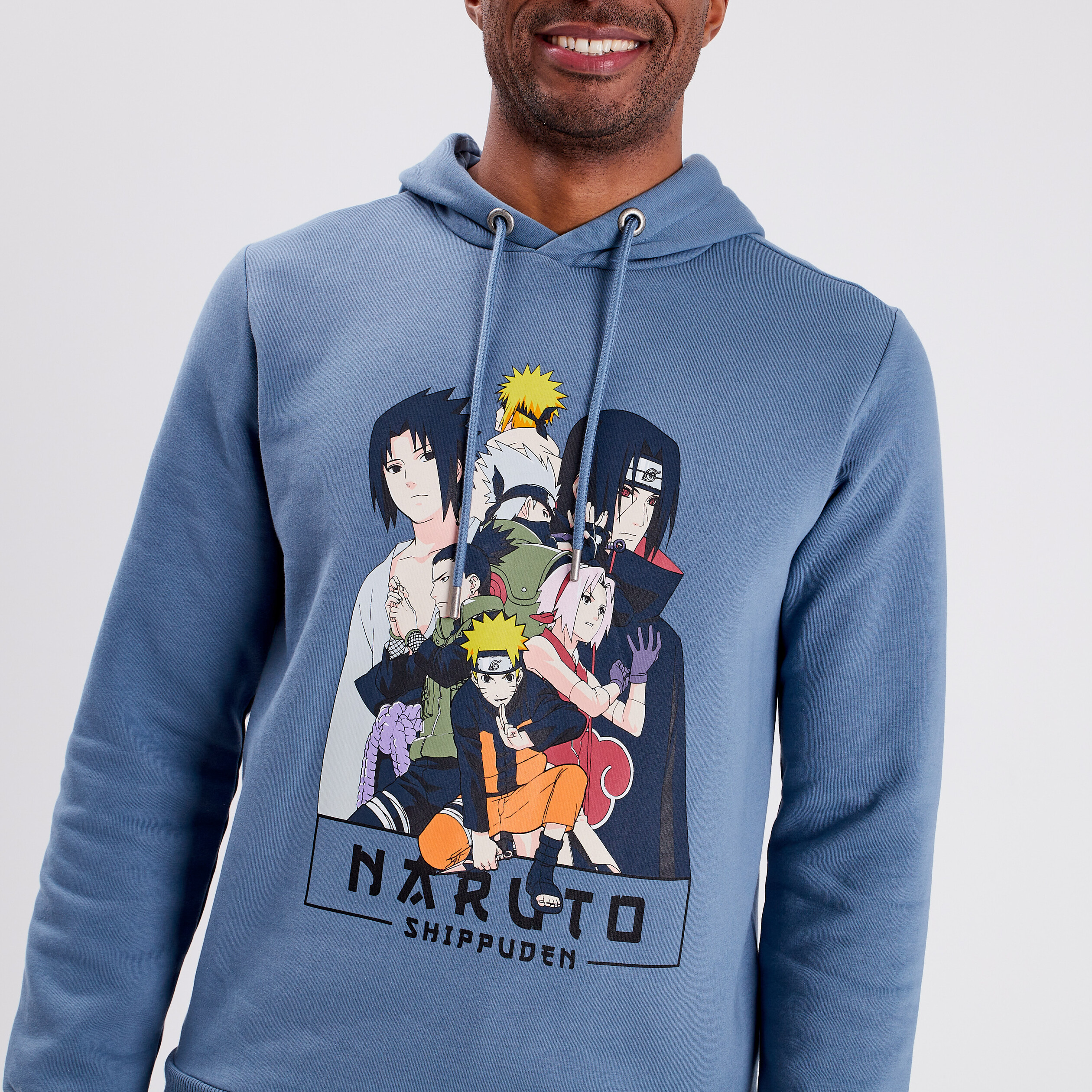 sweat a capuche hoodie naruto bleu homme Sweat à capuche hoodie Naruto bleu homme