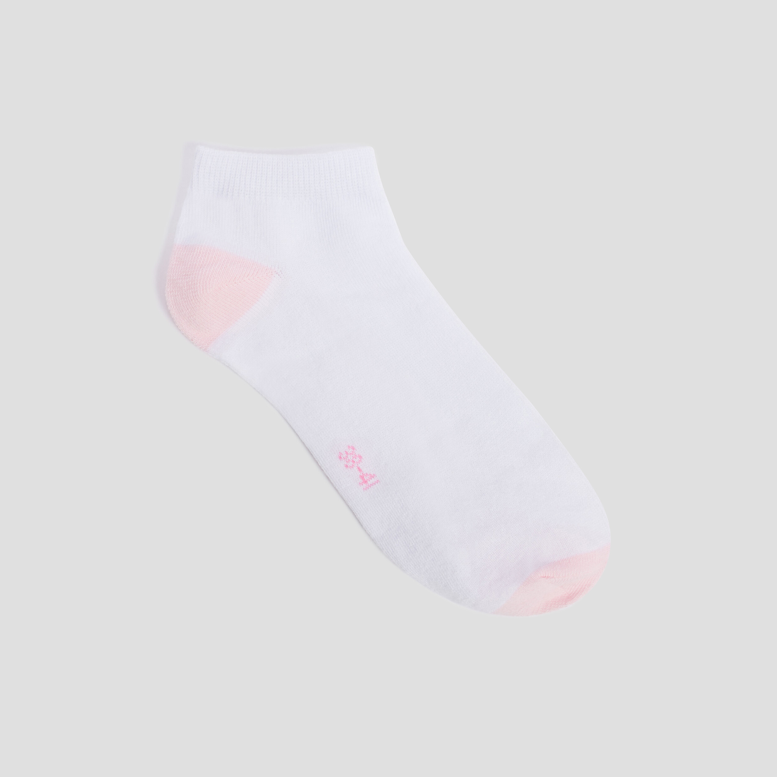 Lot 5 paires chaussettes blanc femme