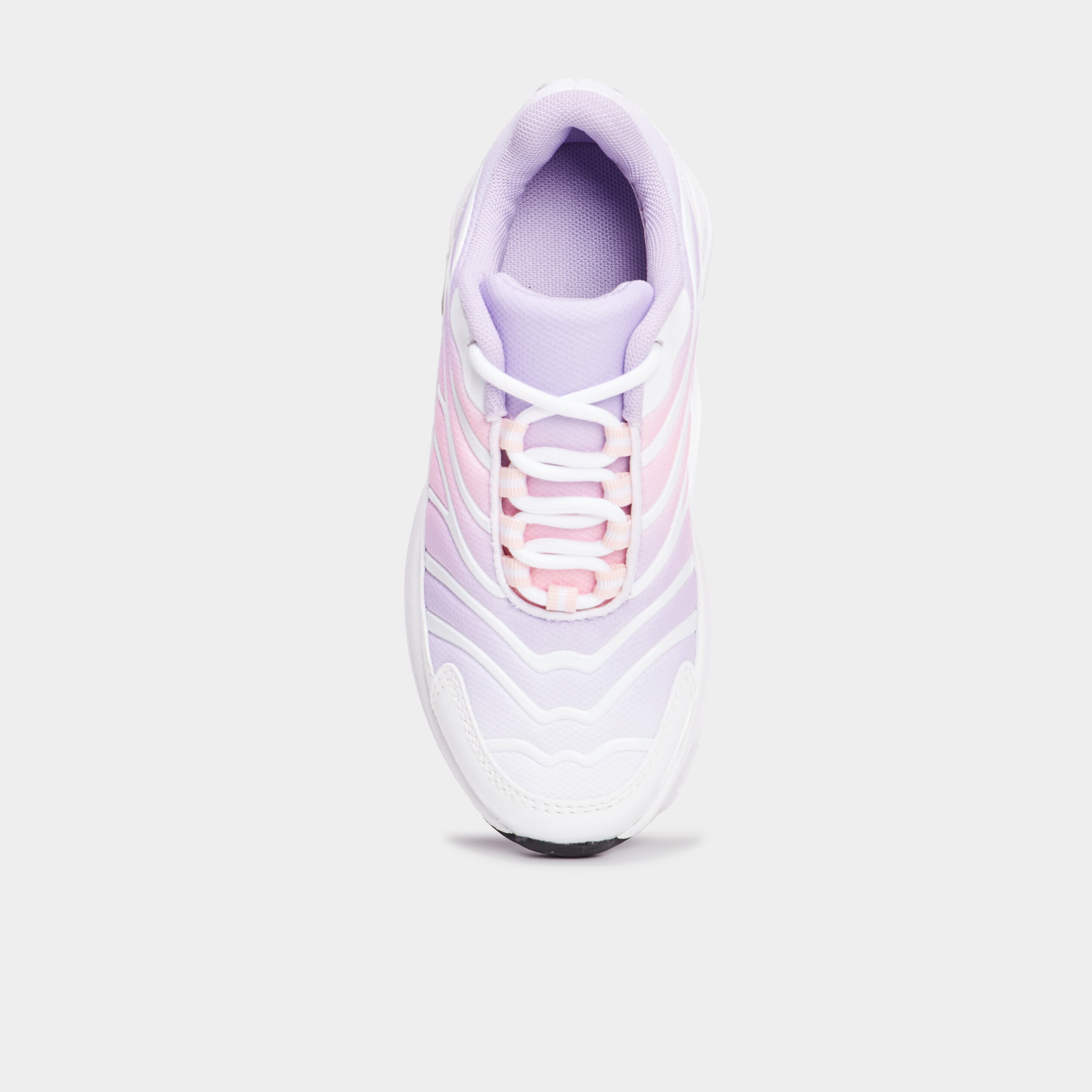 Baskets running semelles bulles rose fille
