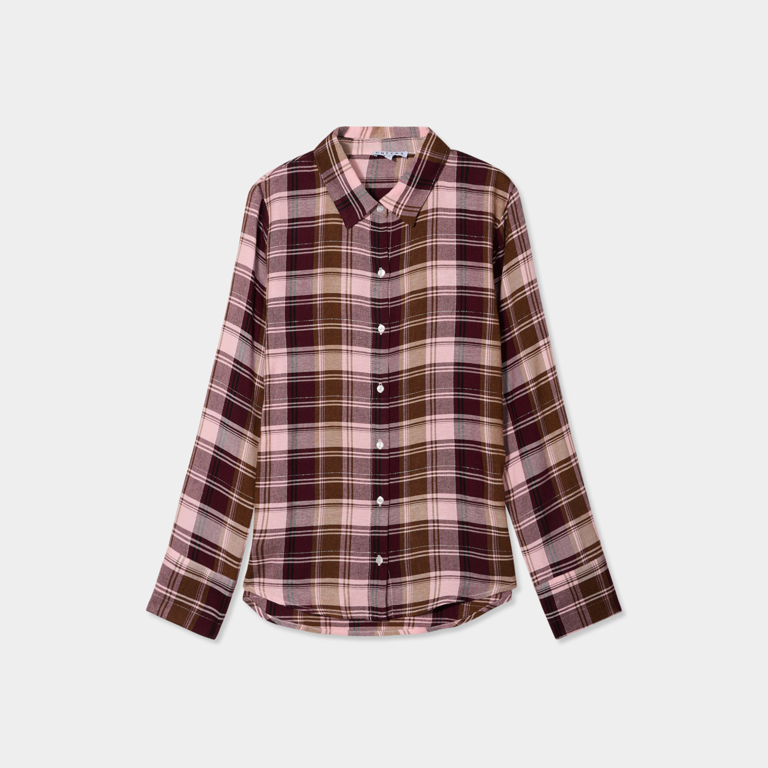 chemise oversize manches longues rose femme Chemise oversize manches longues rose femme