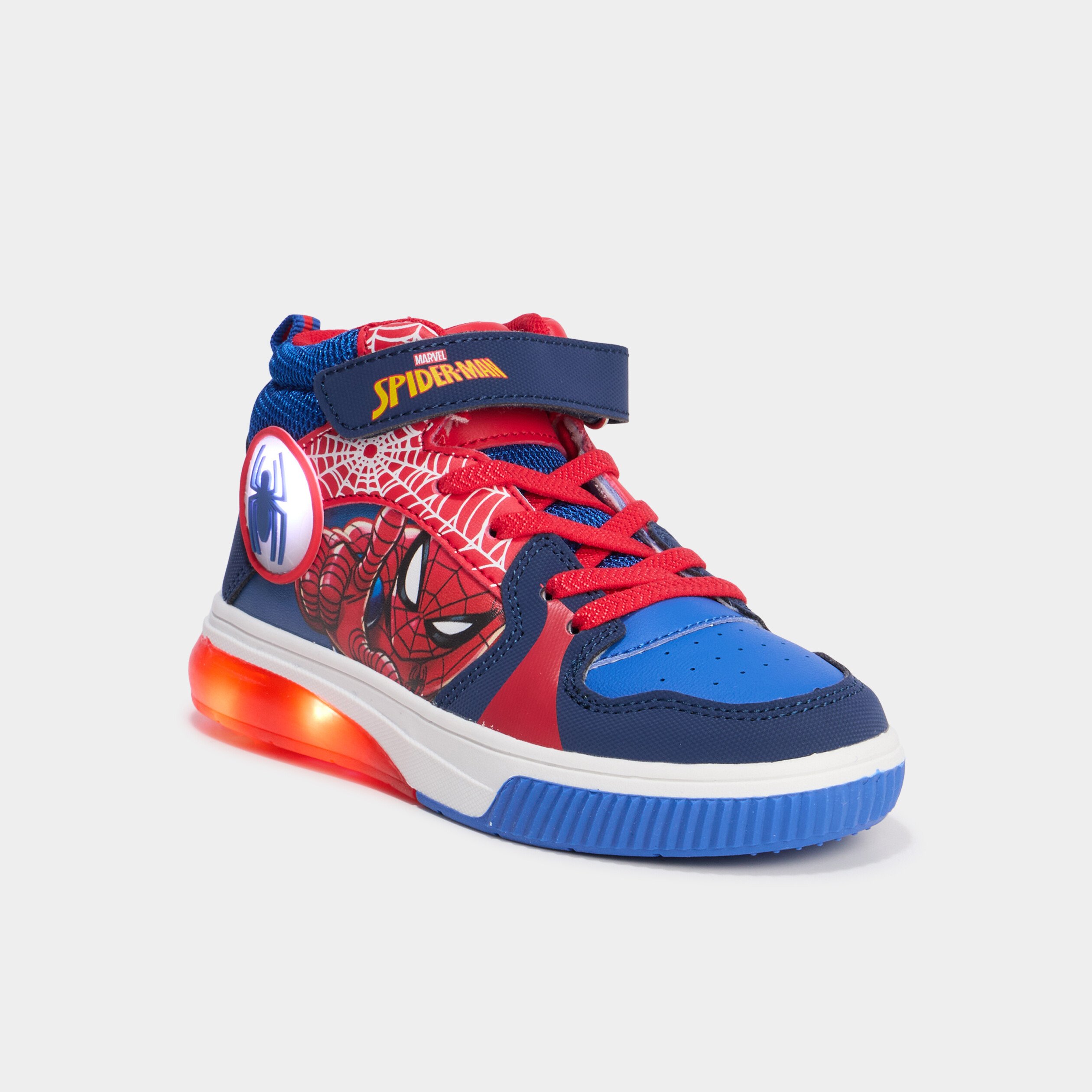 baskets montantes lumineuses spider man multicolore garcon Baskets montantes lumineuses Spider-Man multicolore garçon