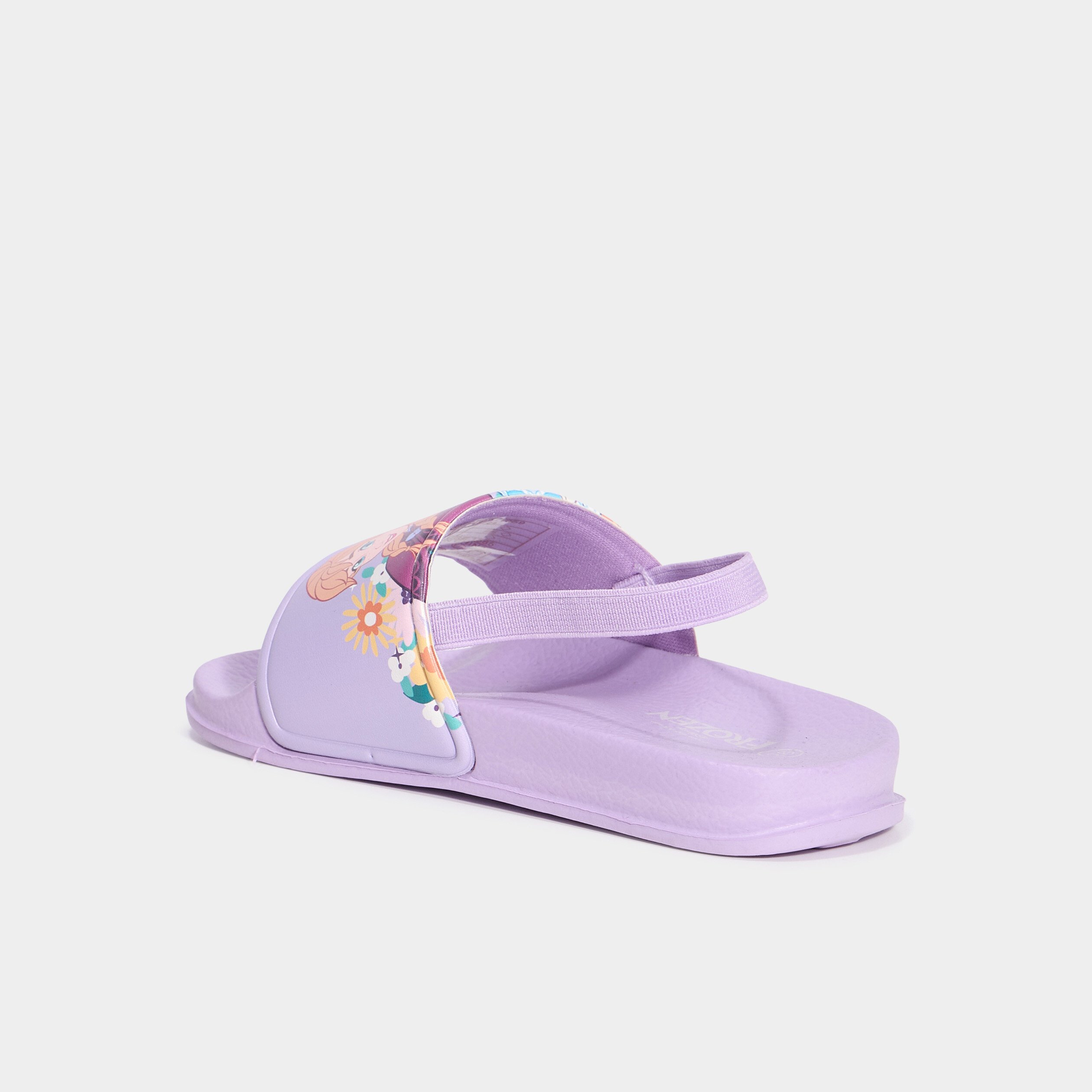 mules de plage reine des neiges mauve fille Mules de plage Reine des neiges mauve fille