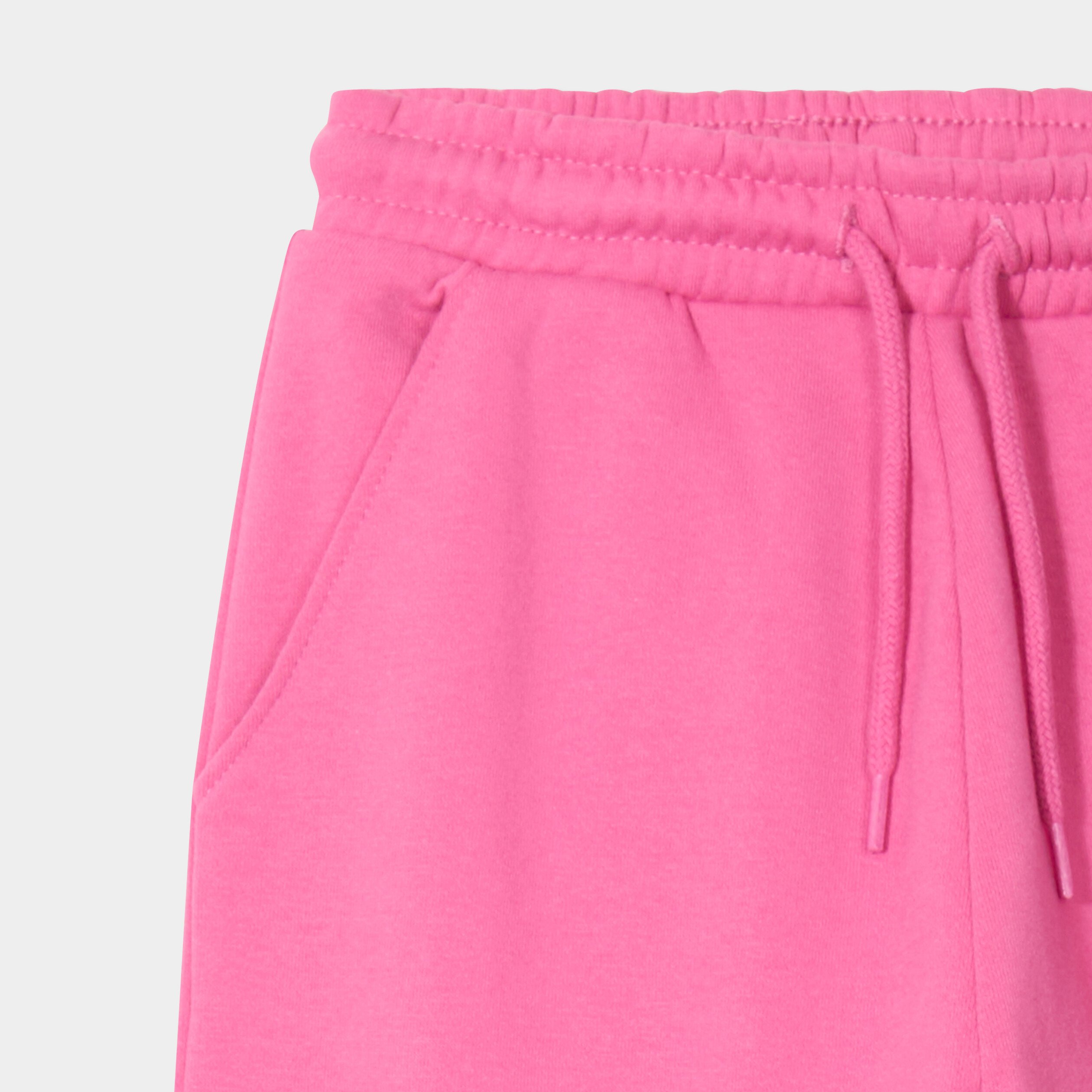 pantalon de jogging molleton rose fushia fille Pantalon de jogging molleton rose fushia fille