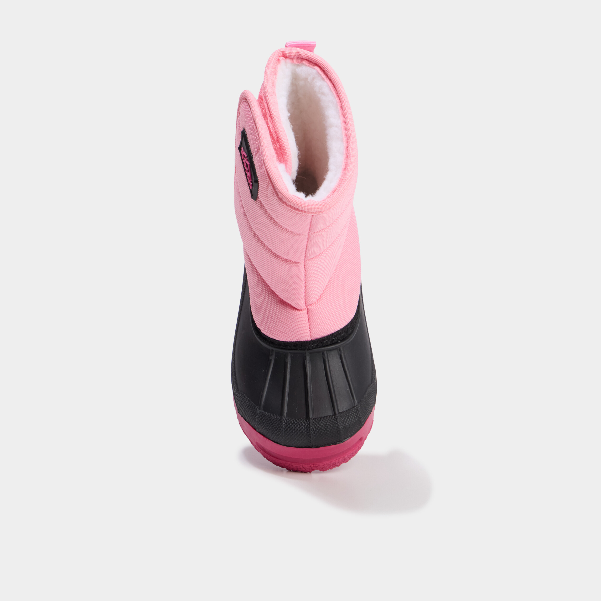 Bottes de neige fourr&eacute;es rose b&eacute;b&eacute; fille
