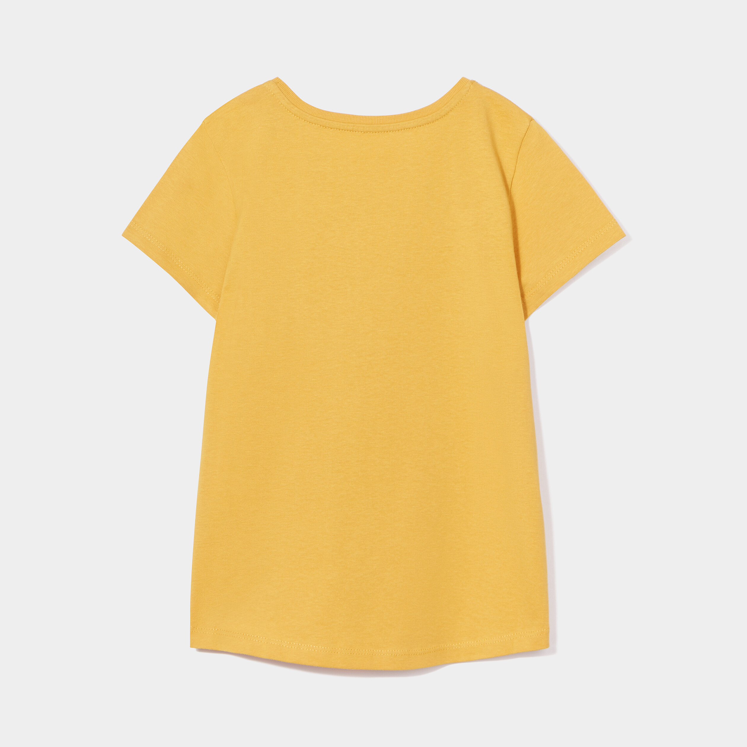 T-shirt manches courtes Creeks jaune moutarde fille