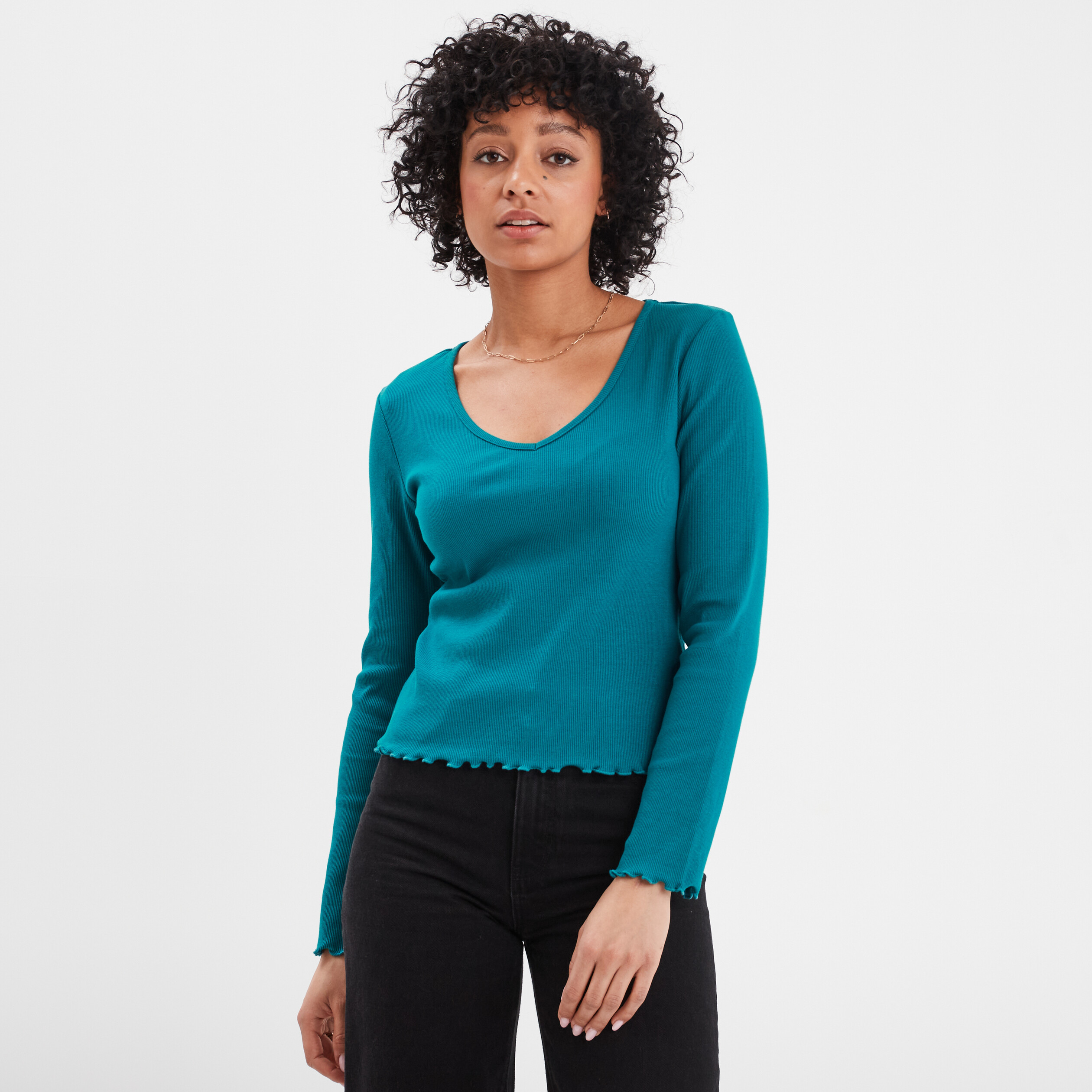 Tee shirt vert émeraude femme cheap