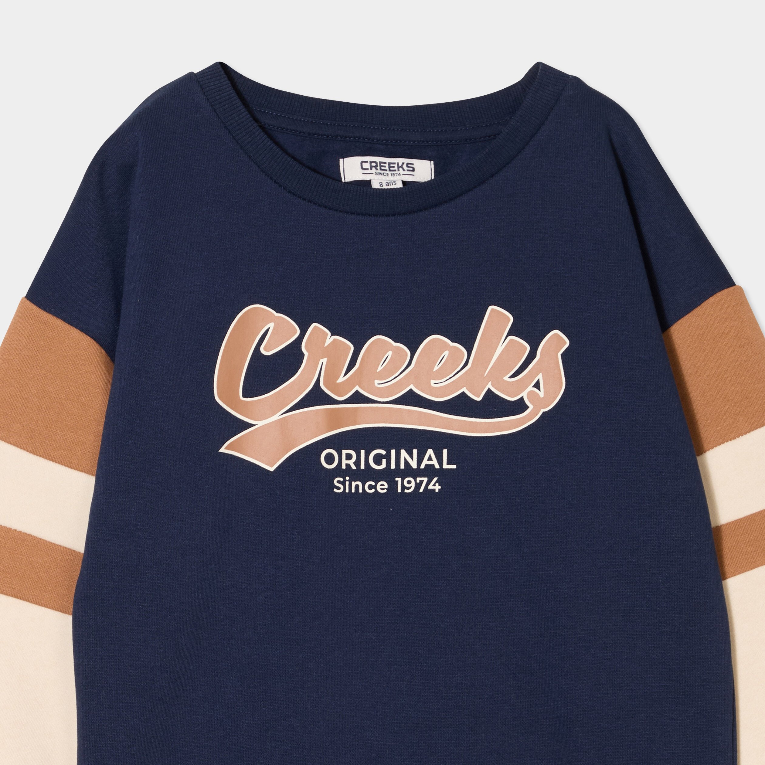 ensemble jogging molleton creeks camel garcon ensemble jogging molleton Creeks camel garçon