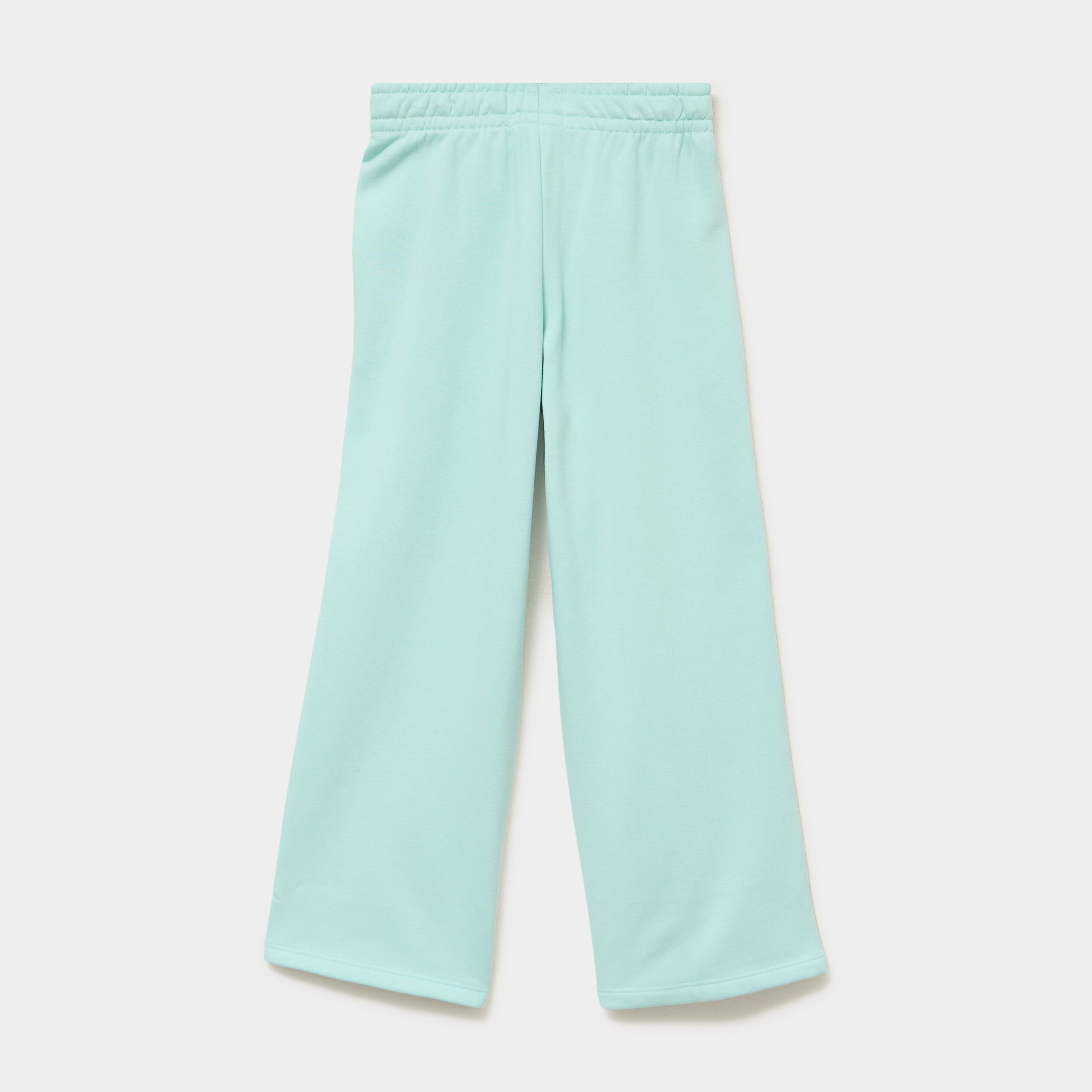 Pantalon de jogging wide leg vert pastel fille
