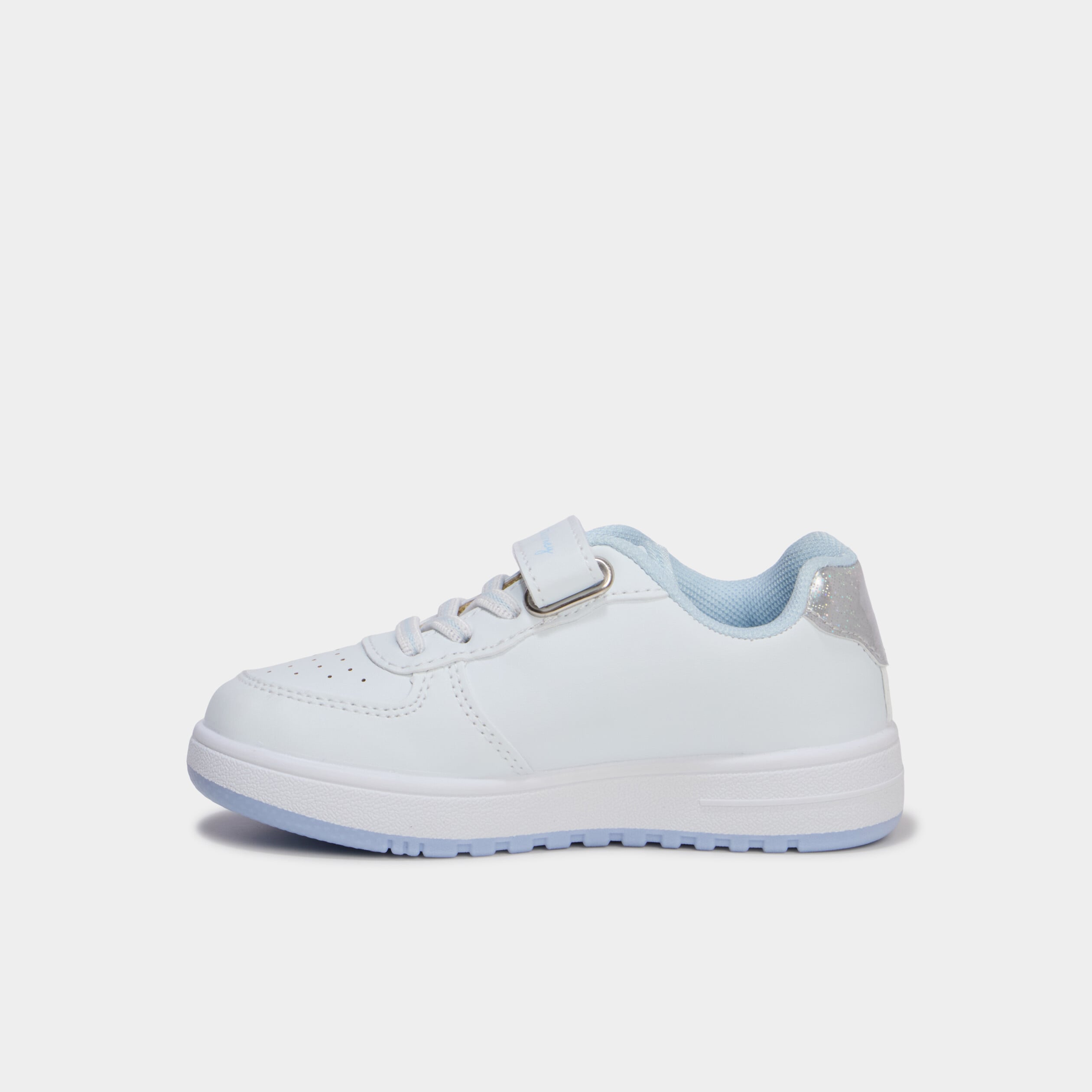 Tennis basses Reine des neiges blanc fille