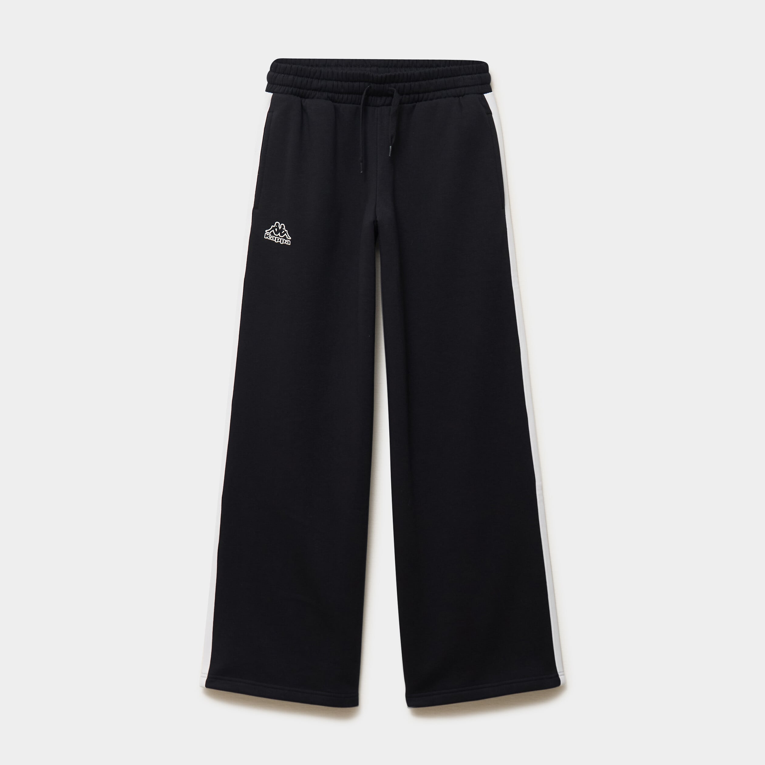 Pantalon de jogging molletonn&eacute; Kappa noir femme