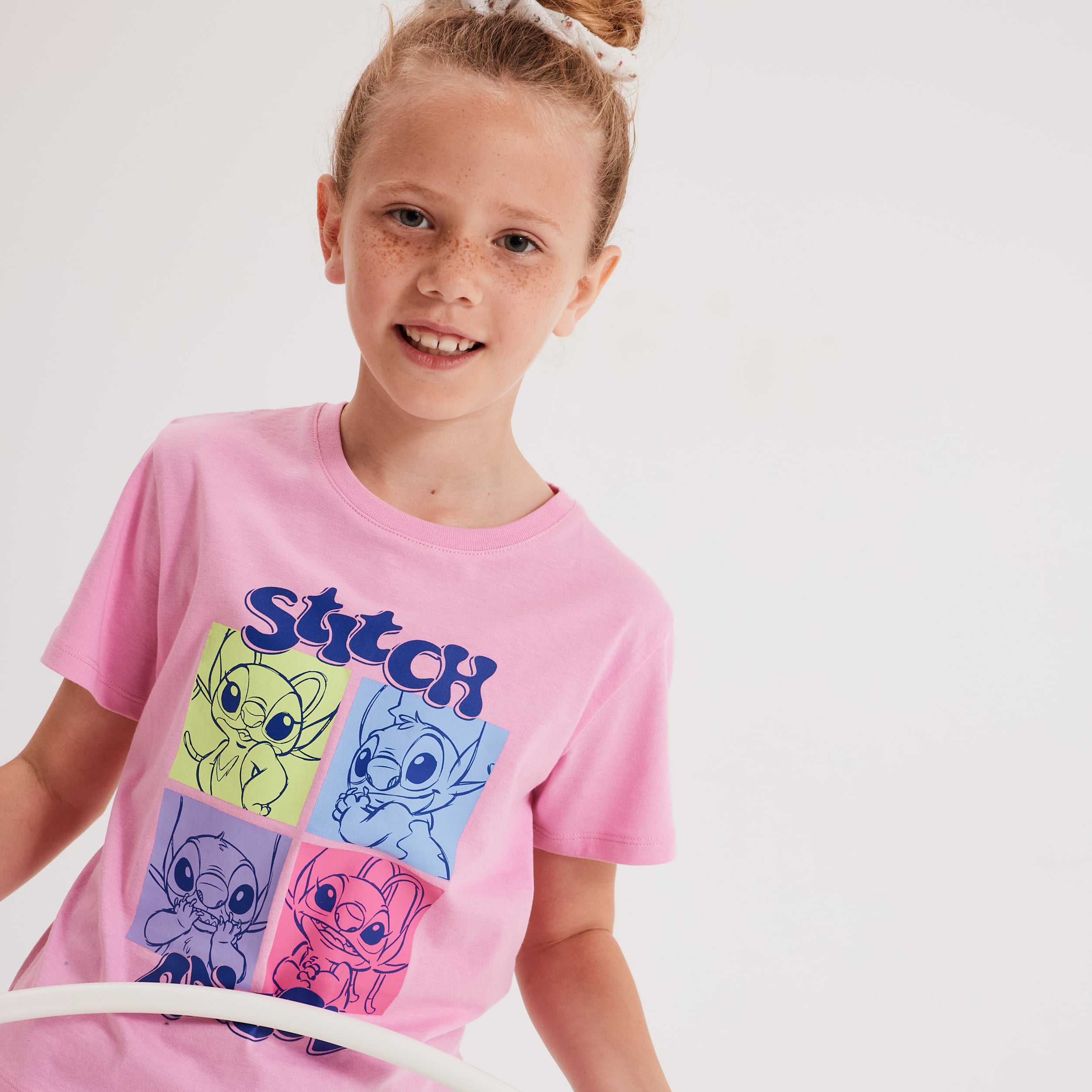 T-shirt Fille Sooty Rose Imprimé – 12-13 Ans – Coton (occasion Bon état)