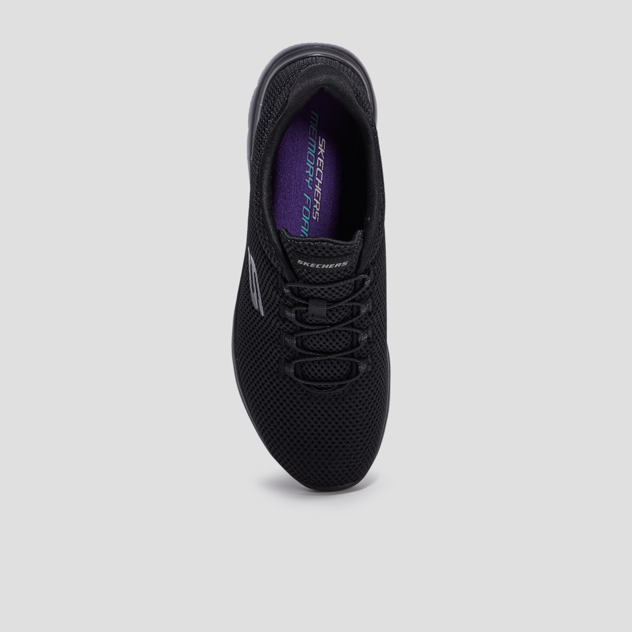 runnings a lacets skechers summits noir femme Runnings à lacets Skechers Summits noir femme