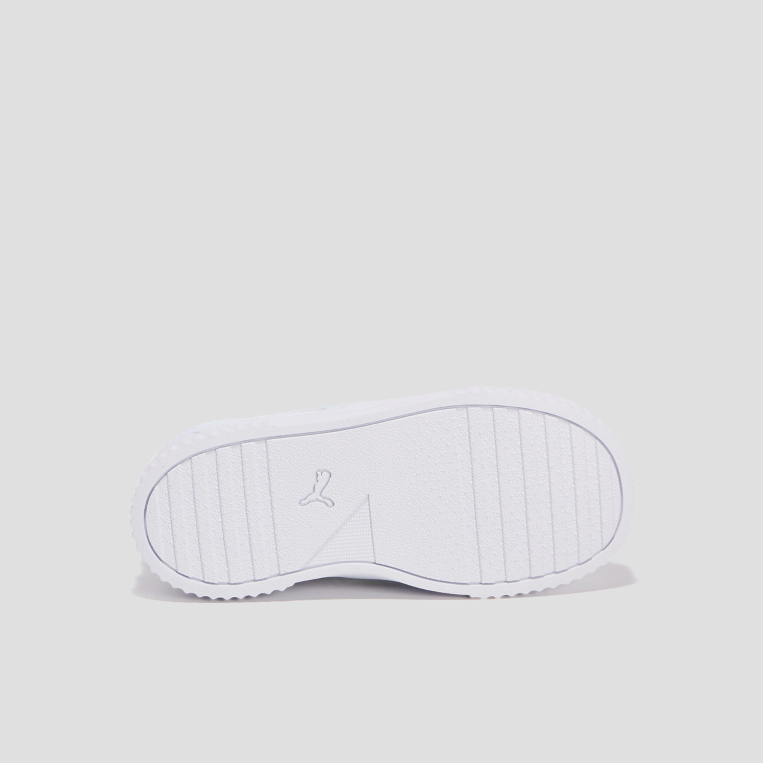 tennis a lacets puma carina blanc fille Tennis à lacets Puma Carina blanc fille