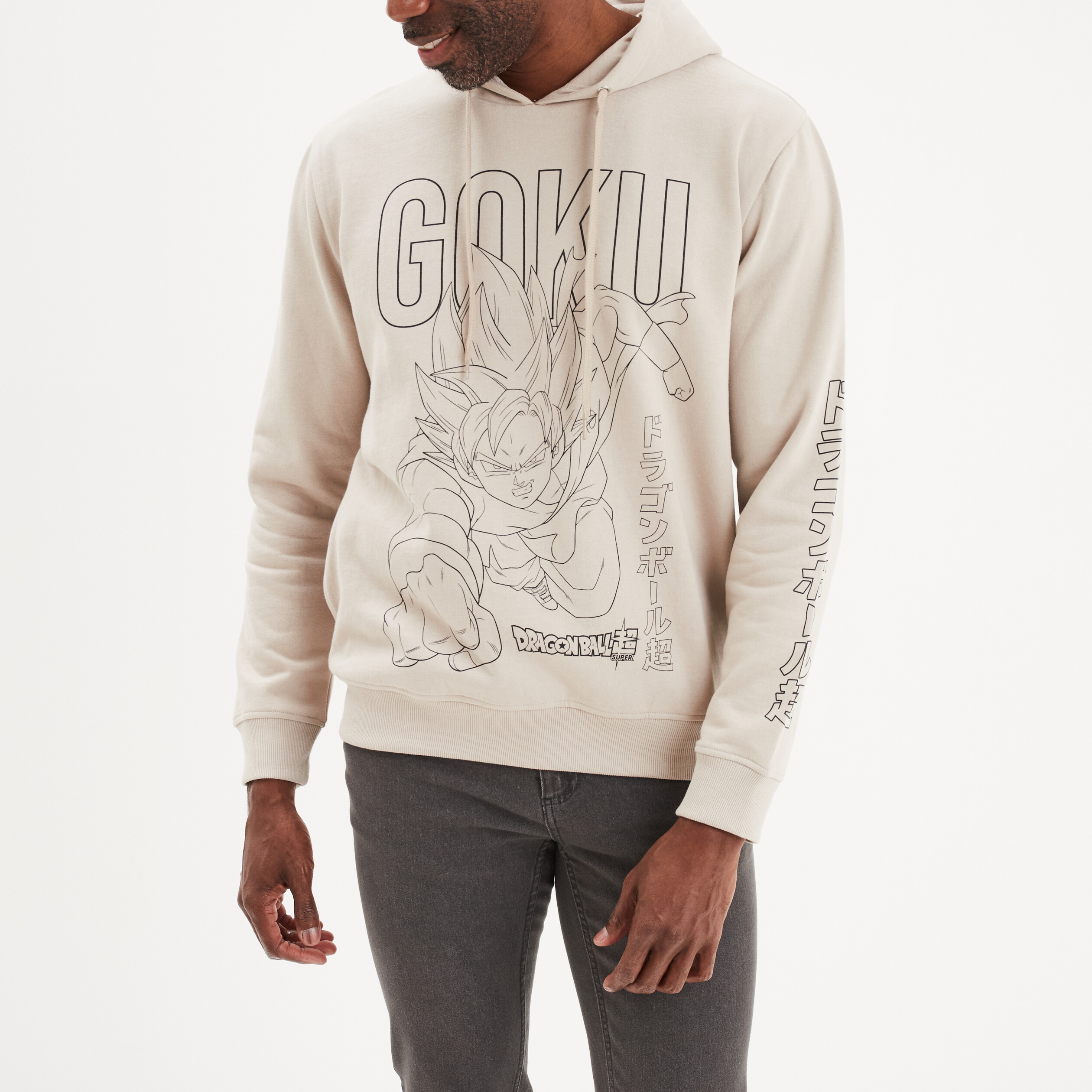 sweat a capuche hoodie dragon ball super sable homme Sweat à capuche hoodie Dragon Ball Super sable homme