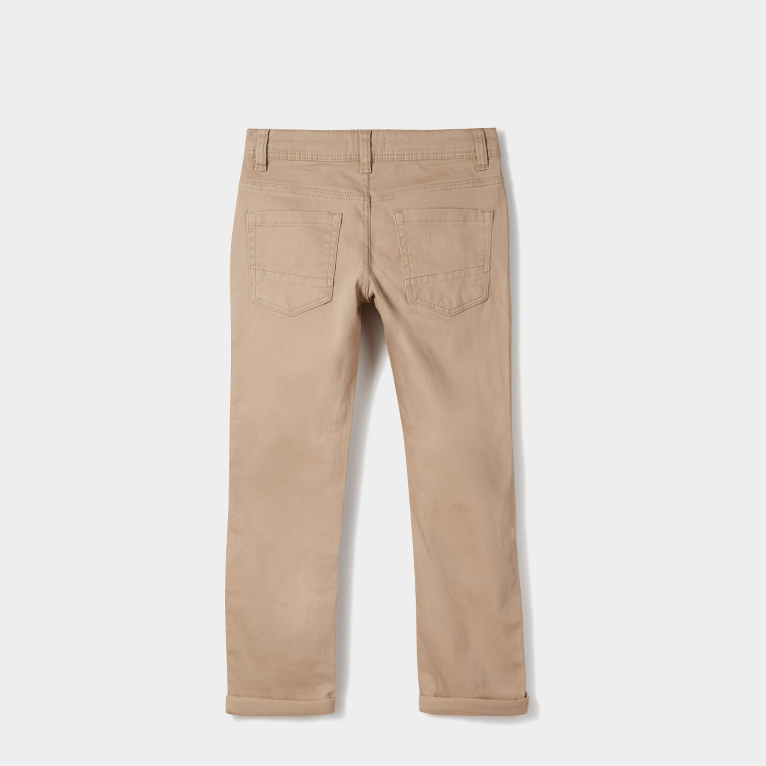Pantalon regular avec poches sable gar&ccedil;on