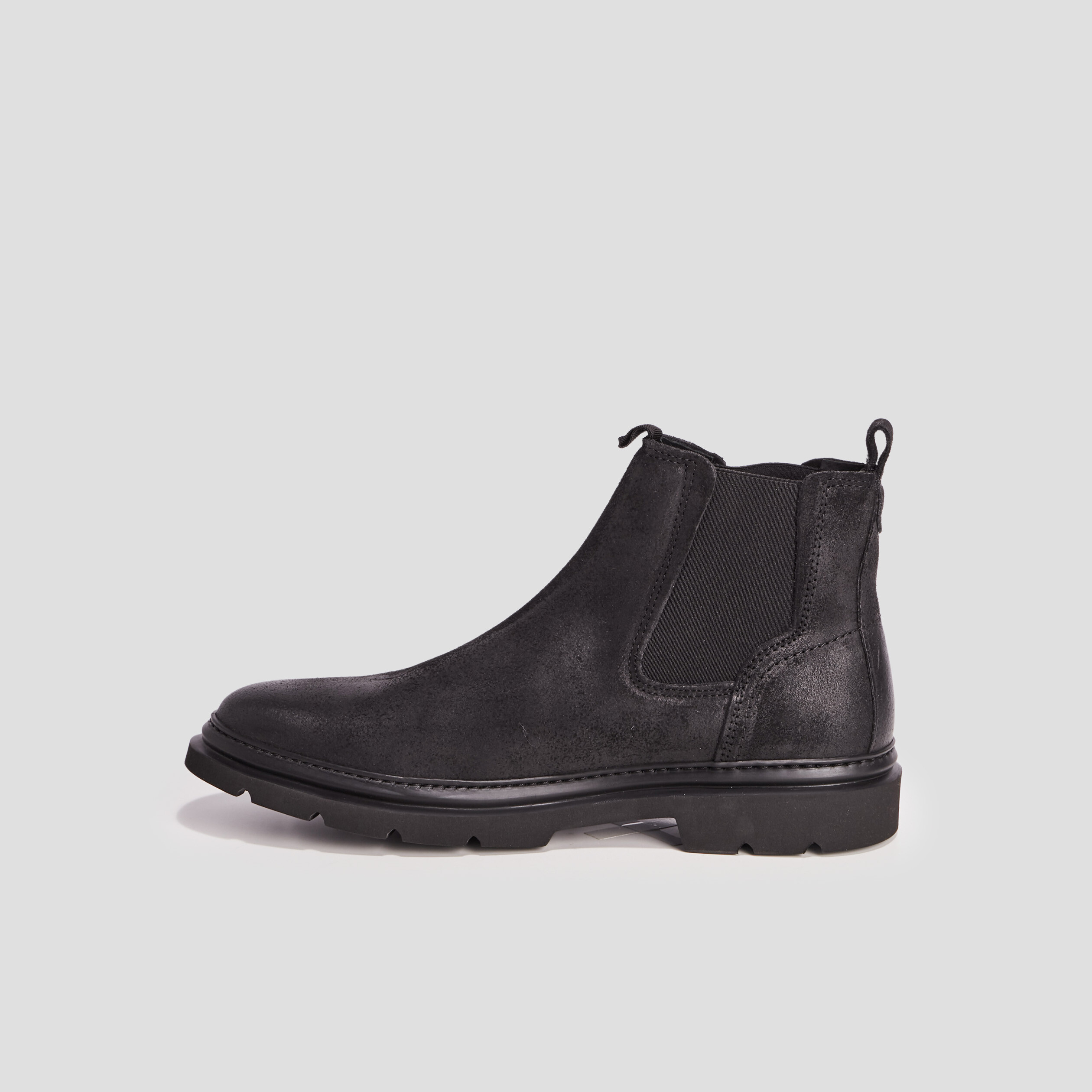 bottines chelsea en cuir noir homme Bottines chelsea en cuir noir homme