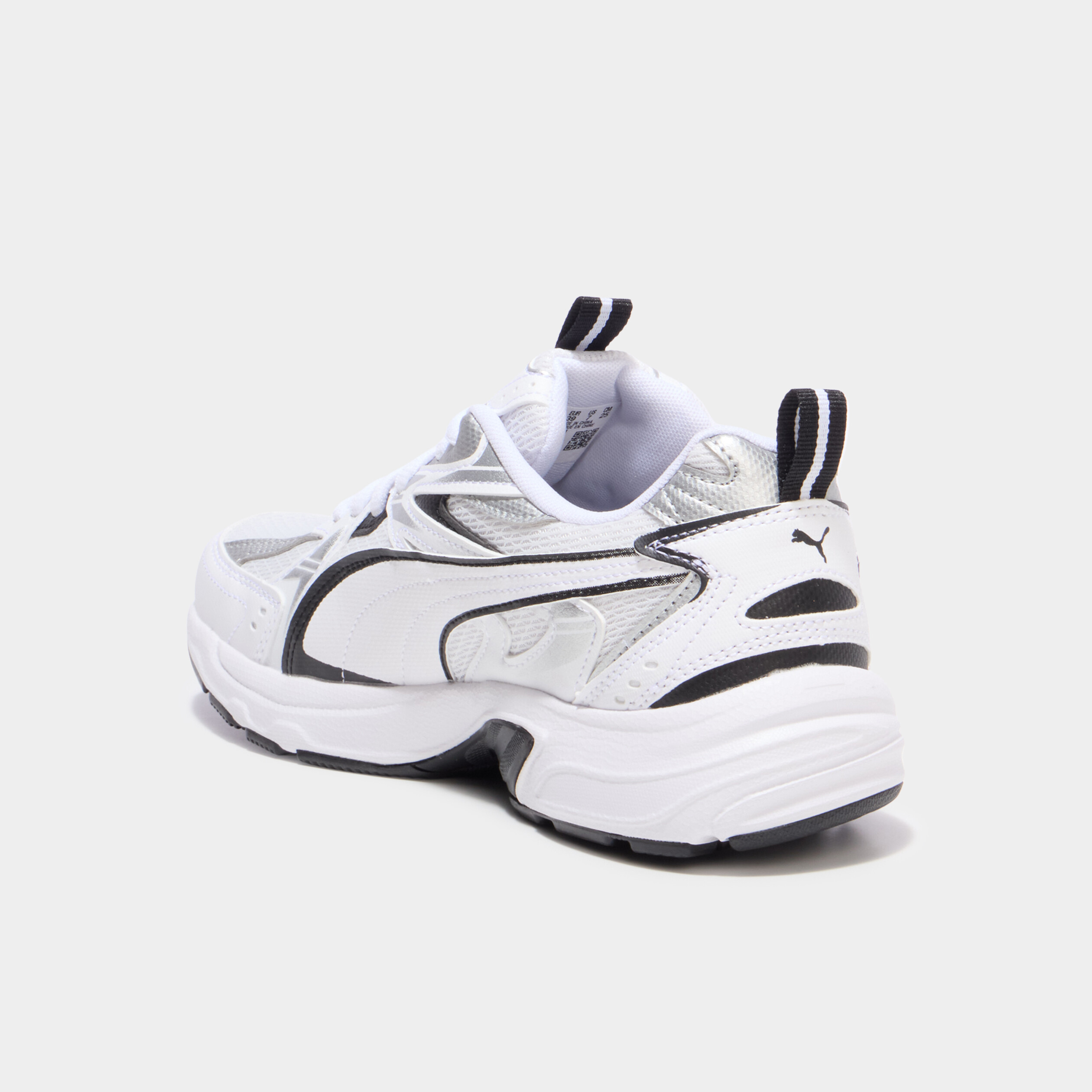 Baskets running lacets Puma Milenio Tech blanc femme