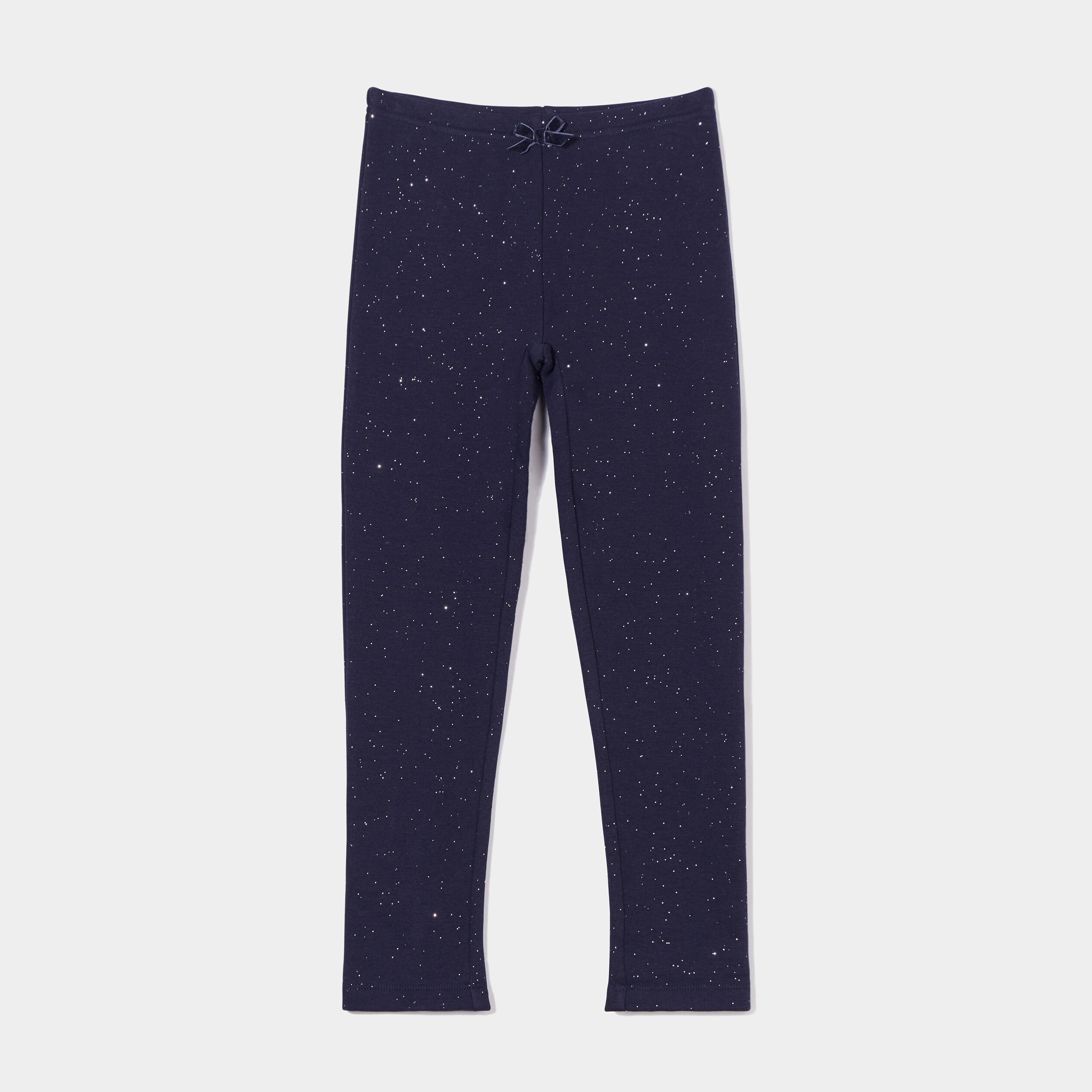 Domee Lot de 2 leggings doublés en polaire pour fille