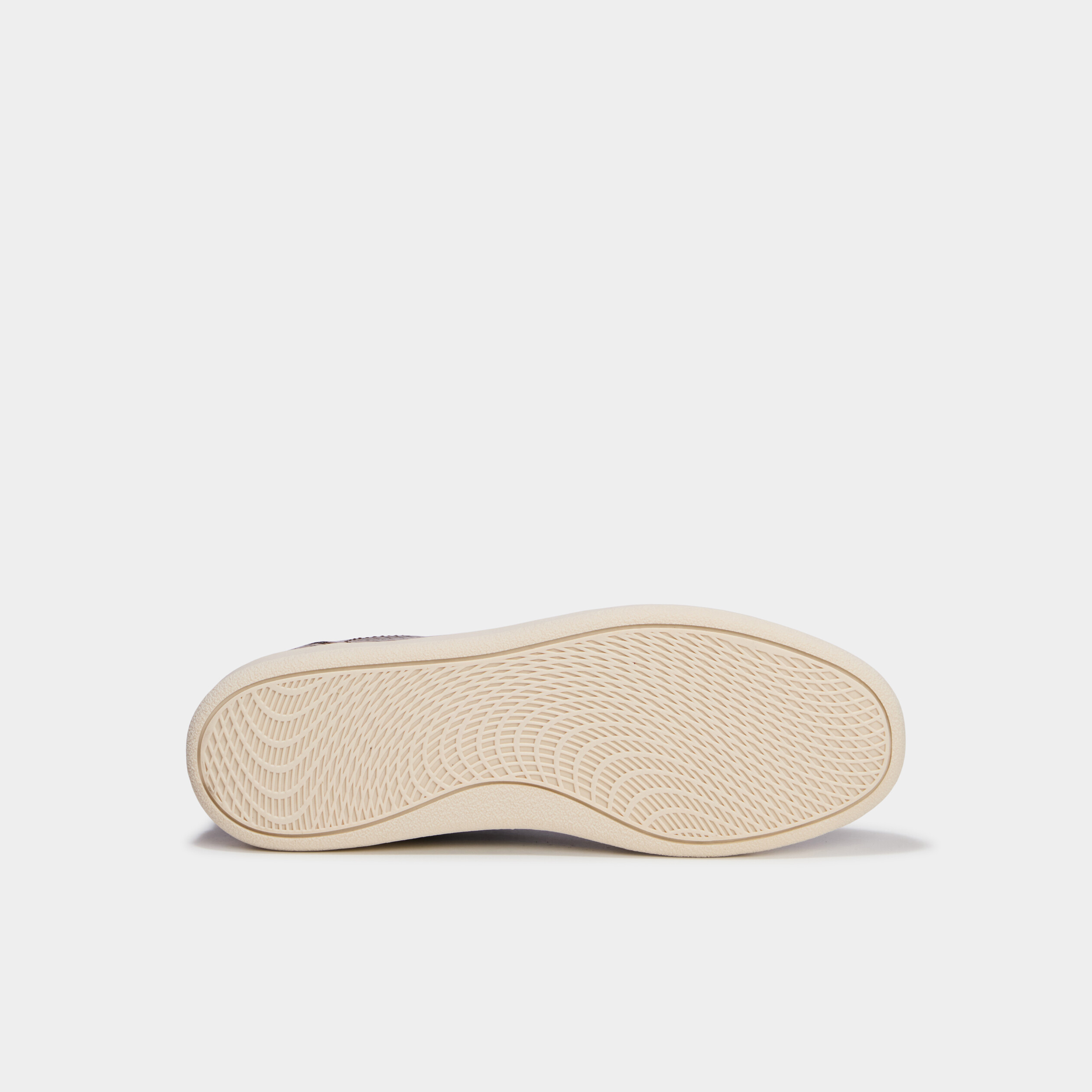 Baskets en similicuir &agrave; lacets multicolore femme
