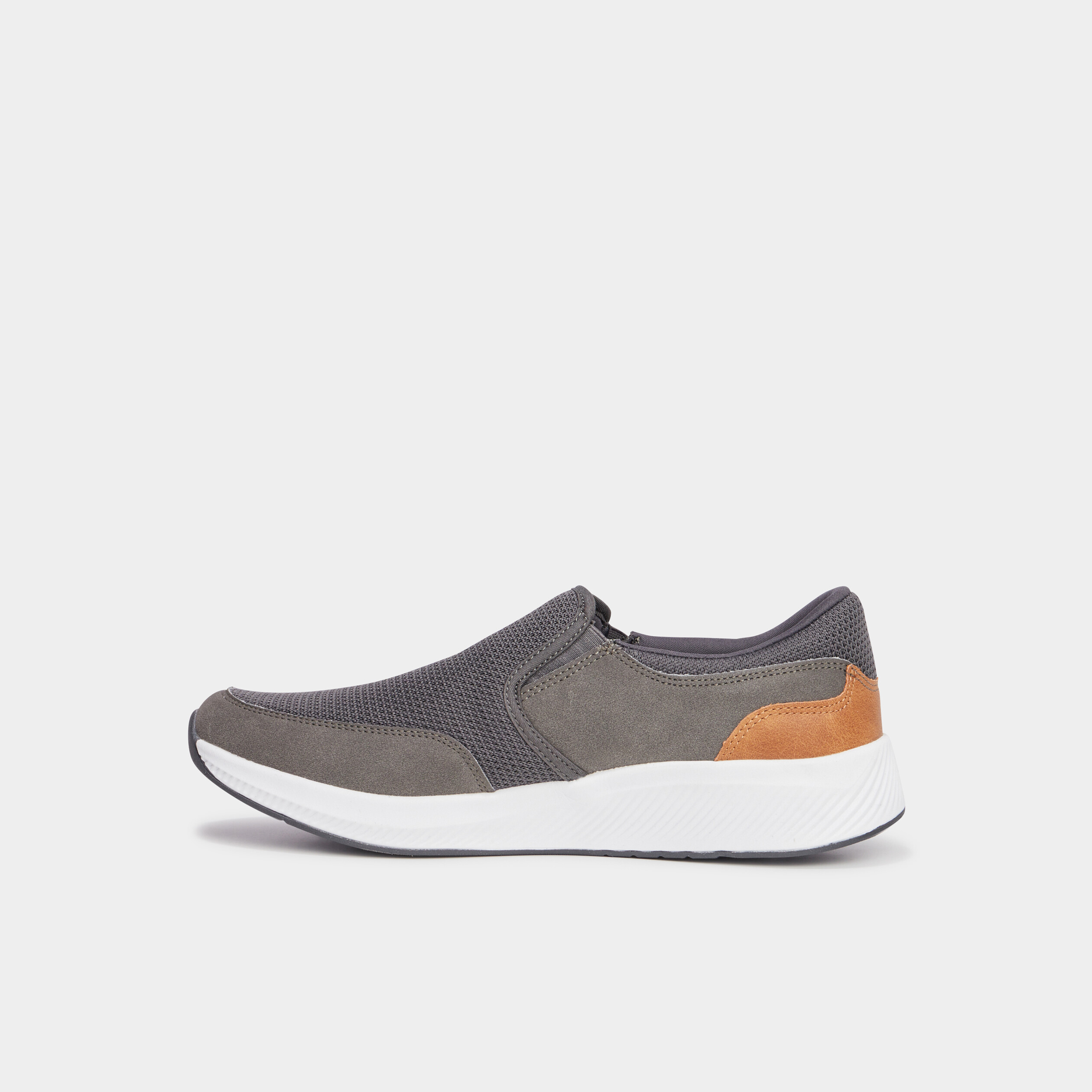 Loafers semelle épaisse gris homme