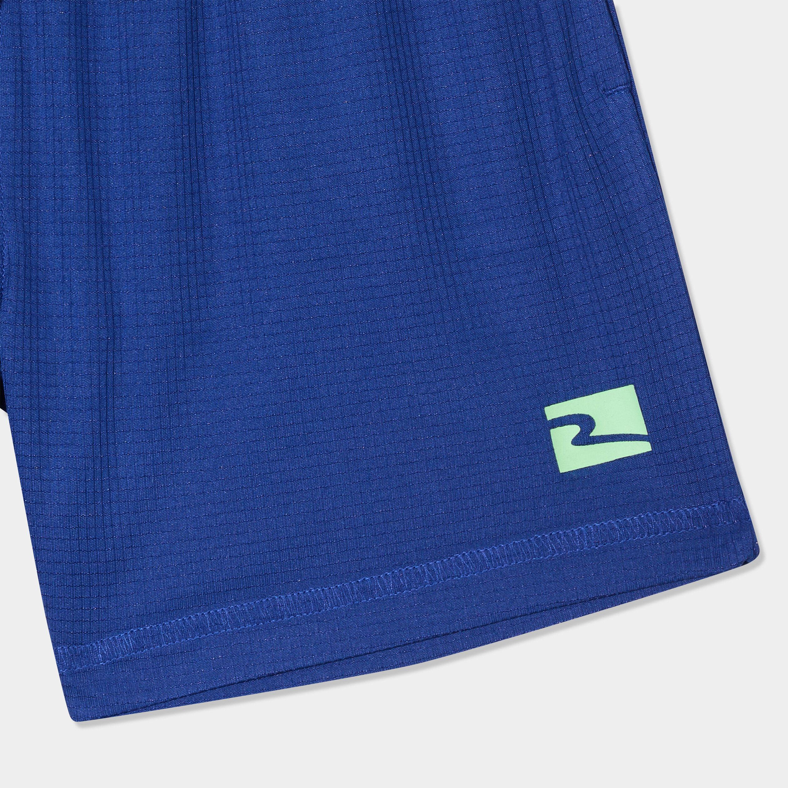 Short de jogging taille &eacute;lastiqu&eacute;e bleu electrique gar&ccedil;on