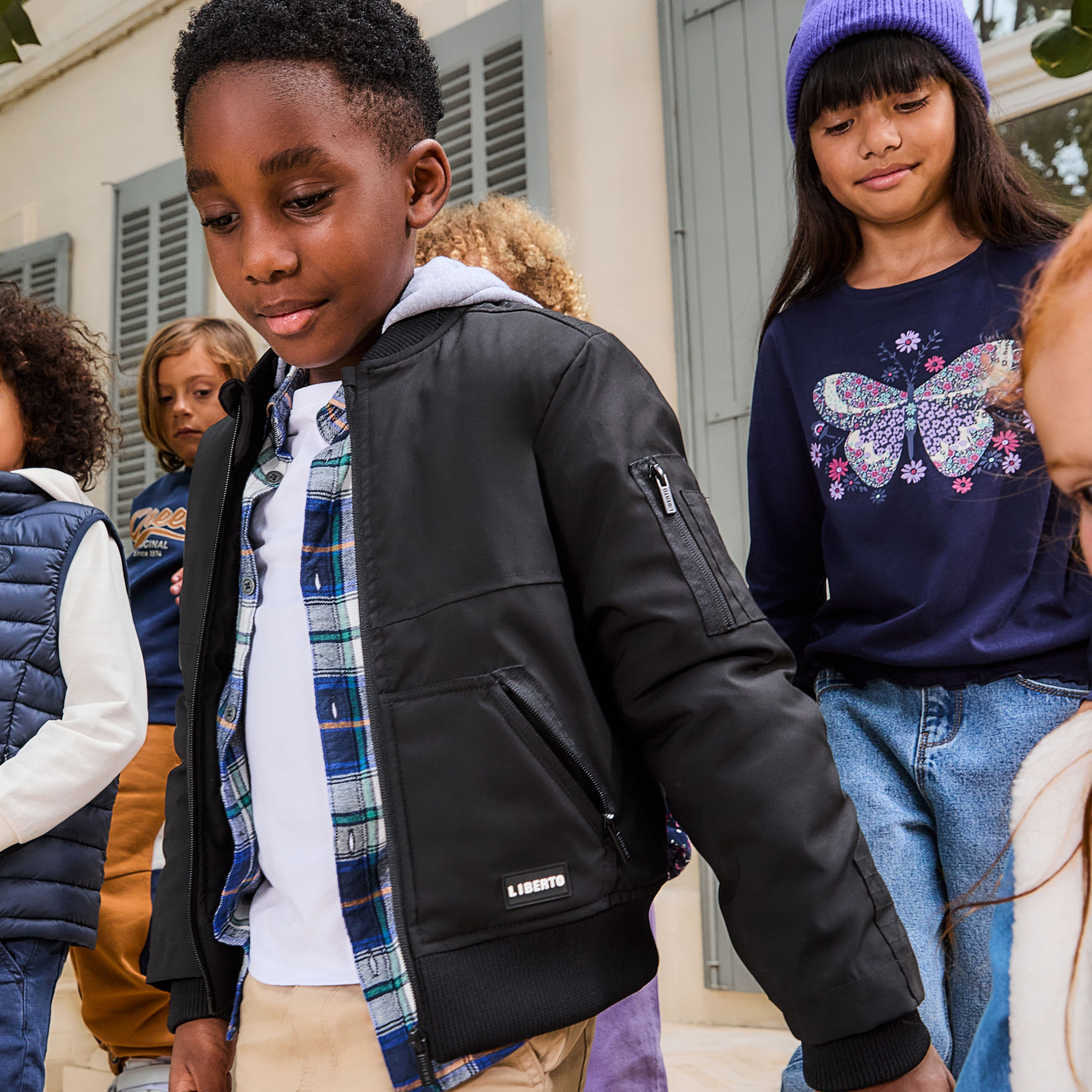Blouson garcon la halle online aux vetements