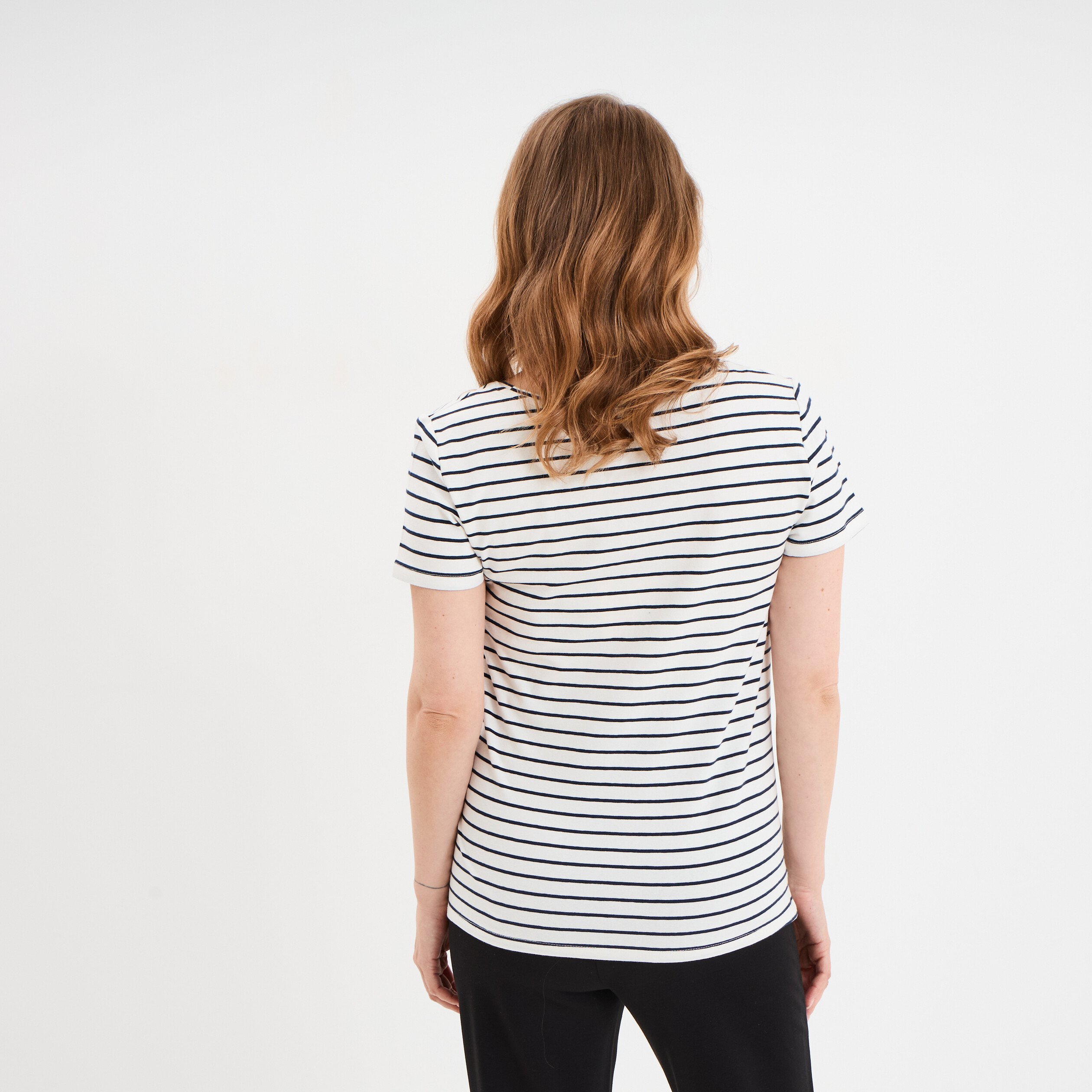 t shirt allaitement manches courtes ecru femmemater T-shirt allaitement manches courtes ecru femme maternité