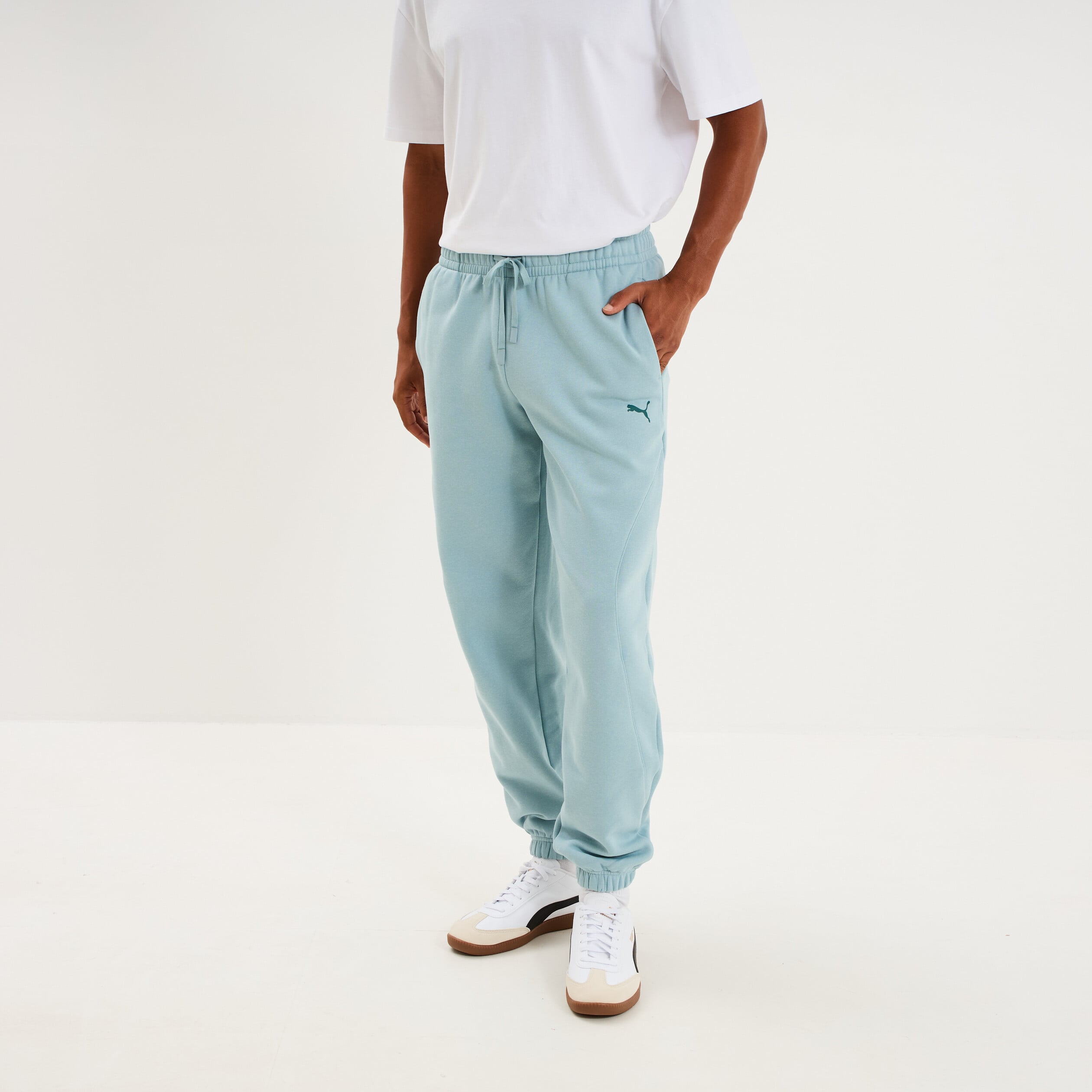 Pantalon de jogging regular Puma vert &eacute;meraude homme