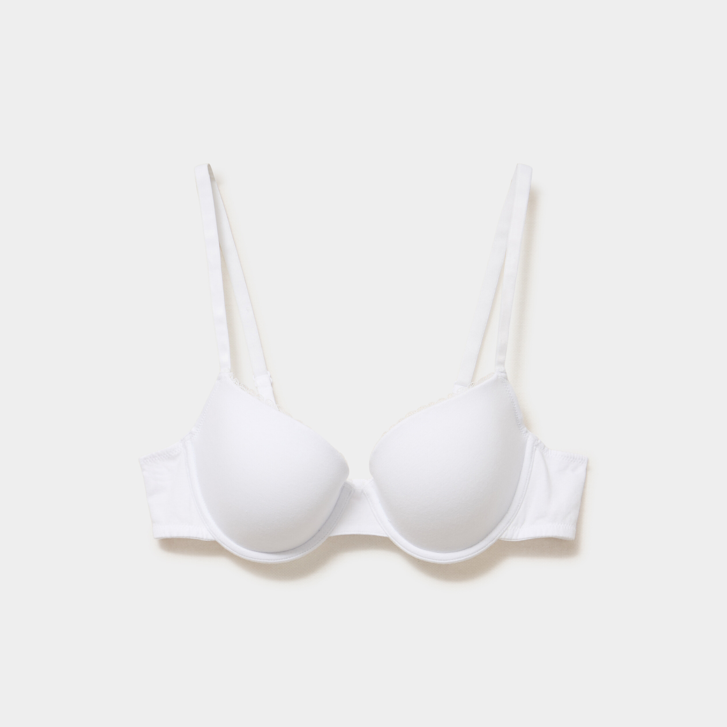 Soutien-gorge padd&eacute; embo&icirc;tant blanc femme