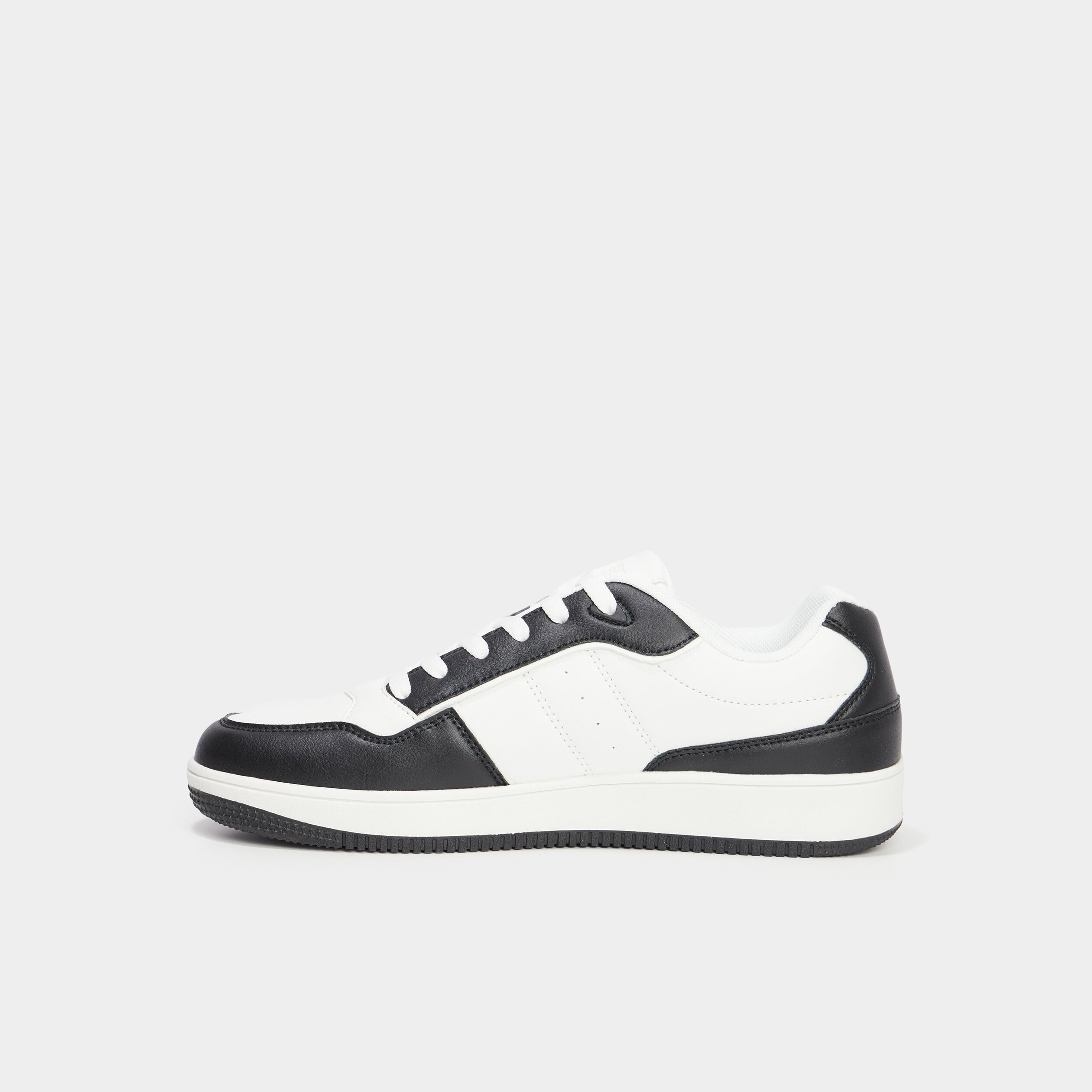 Tennis basses &agrave; lacets blanc homme