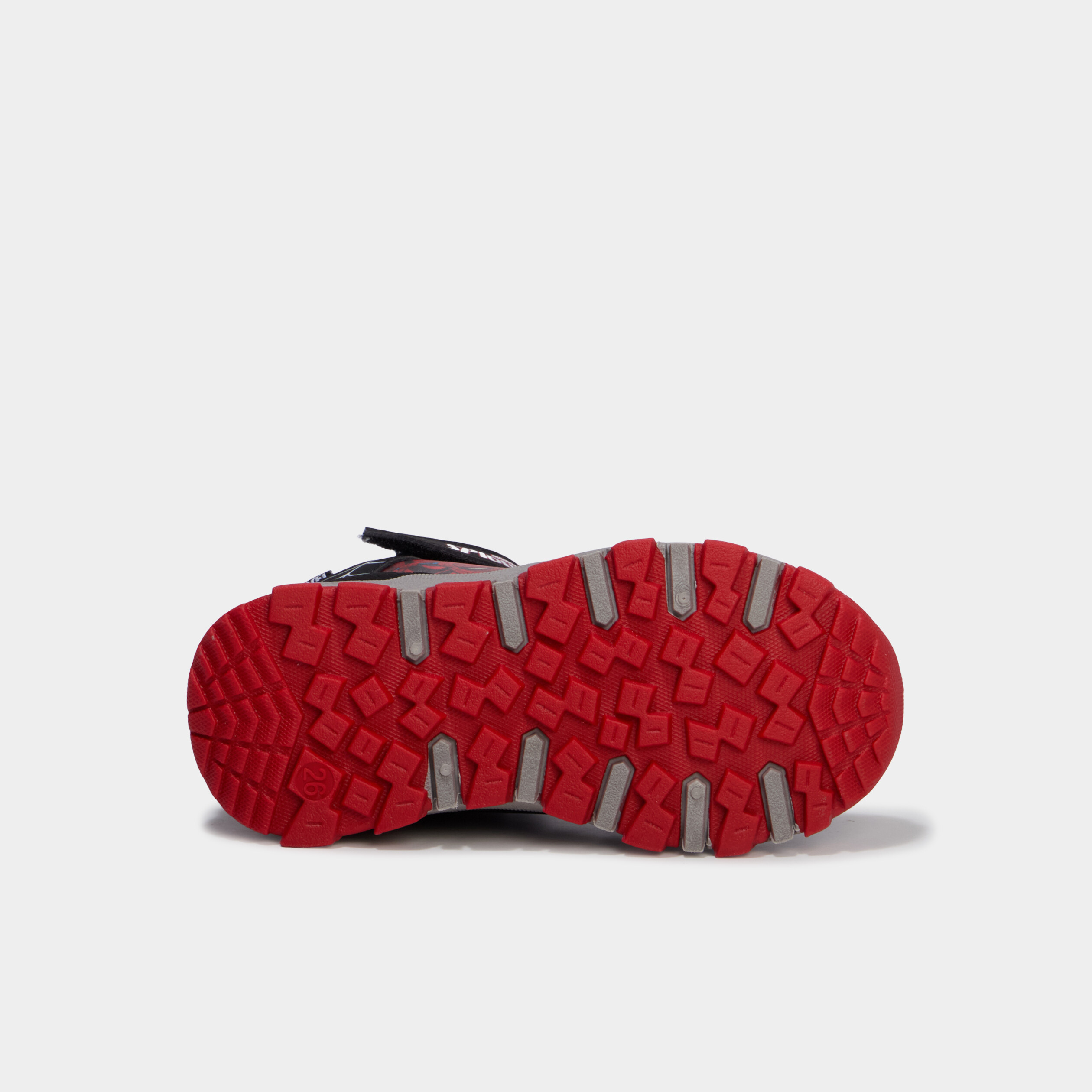 Baskets montantes fourr&eacute;es Spider-Man noir gar&ccedil;on