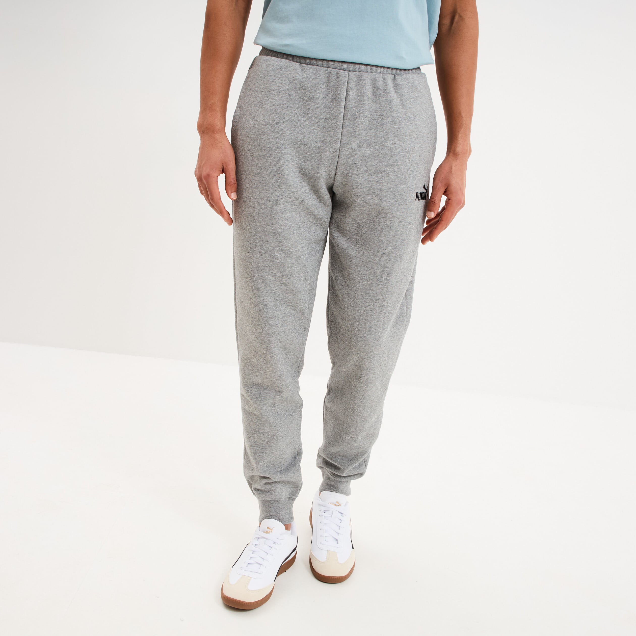 Pantalon de jogging droit Puma gris homme